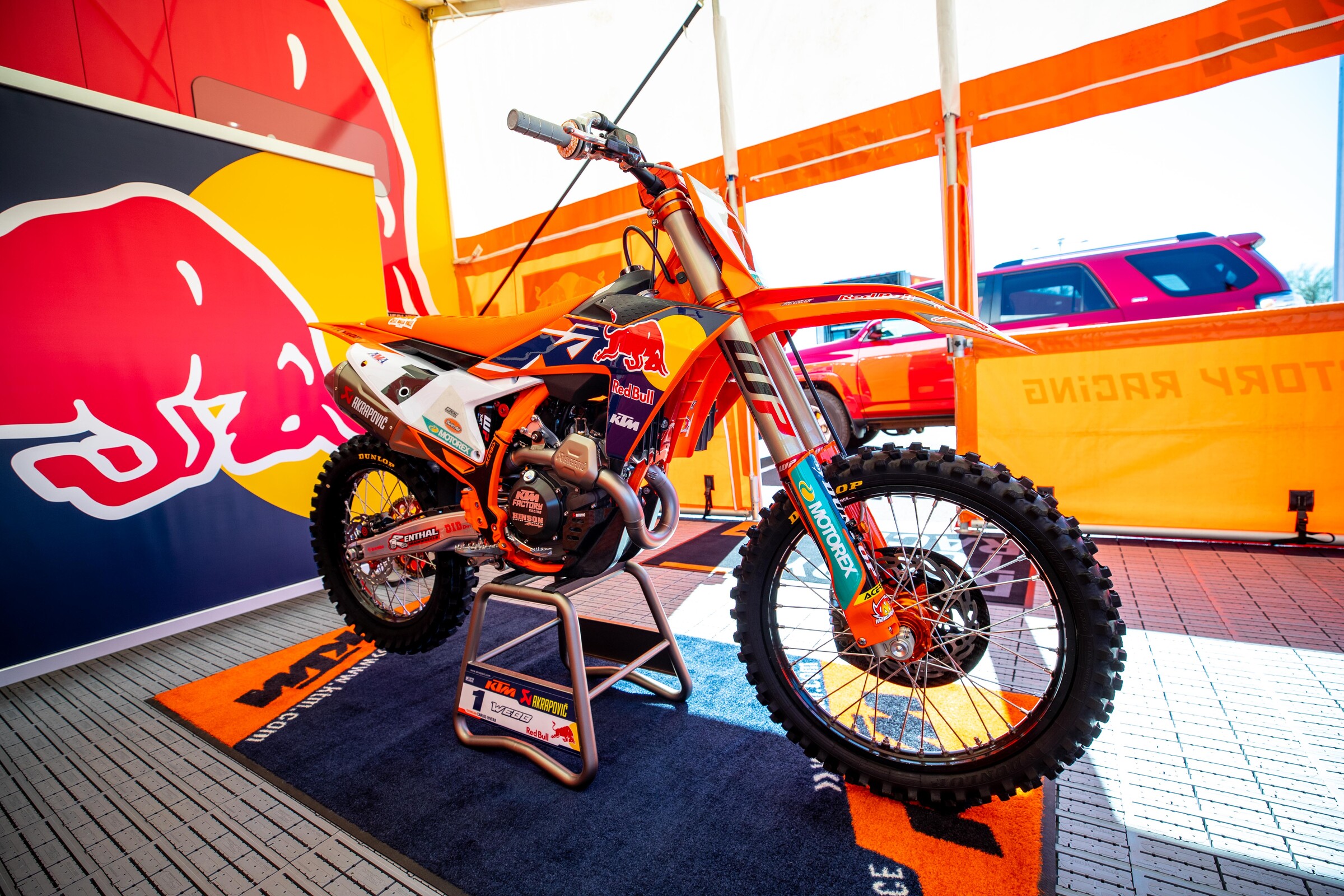 Webb's KTM 450 SX-F Factory Edition.