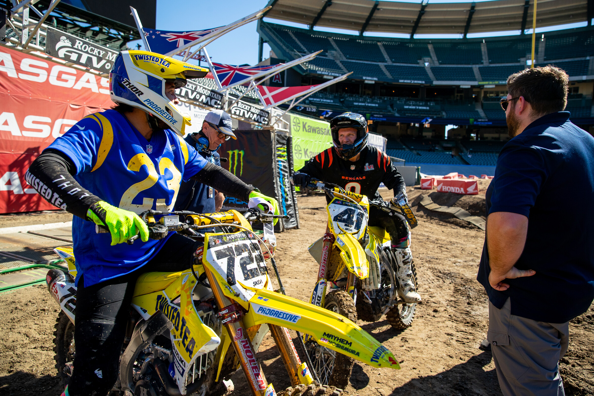 Adam Enticknap and Brandon Hartranft