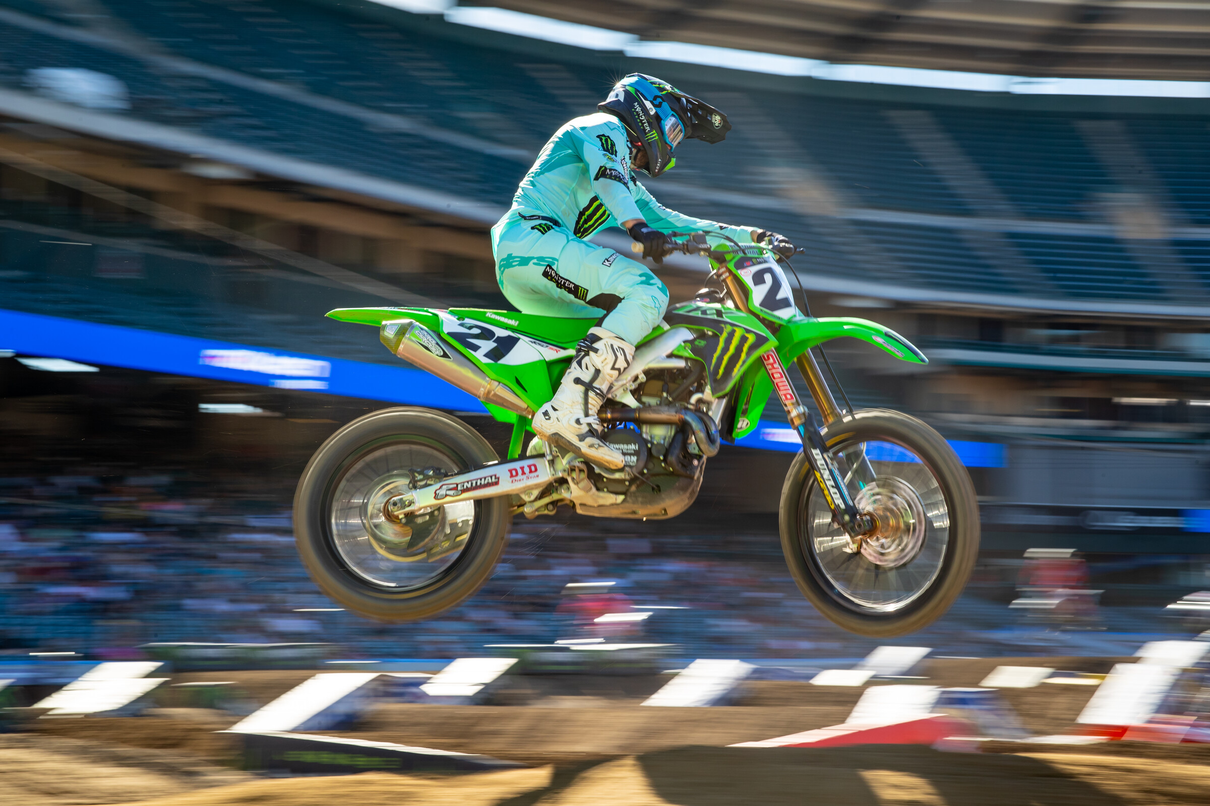 Jason Anderson becomes the first repeat fastest 450SX qualifier.