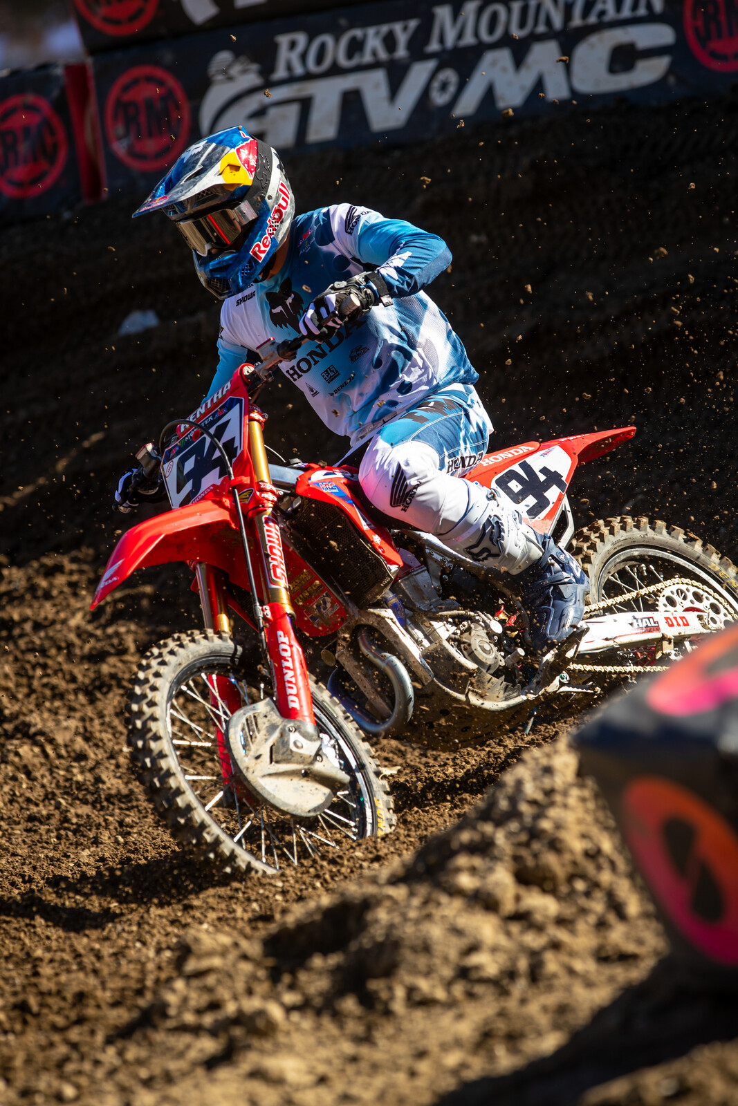 Ken Roczen finished 18th in the final 450SX A qualifying session and 13th overall on the day.