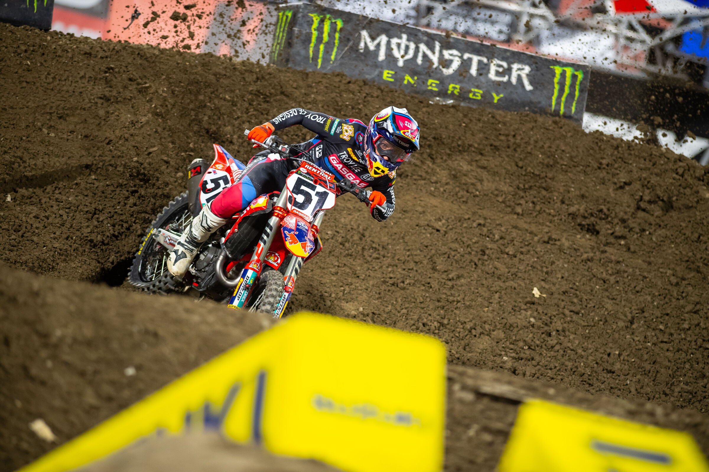 Barcia's start wasn't great but it was better than the last few weeks, which he credited to a gearing change. He was soldi for third.