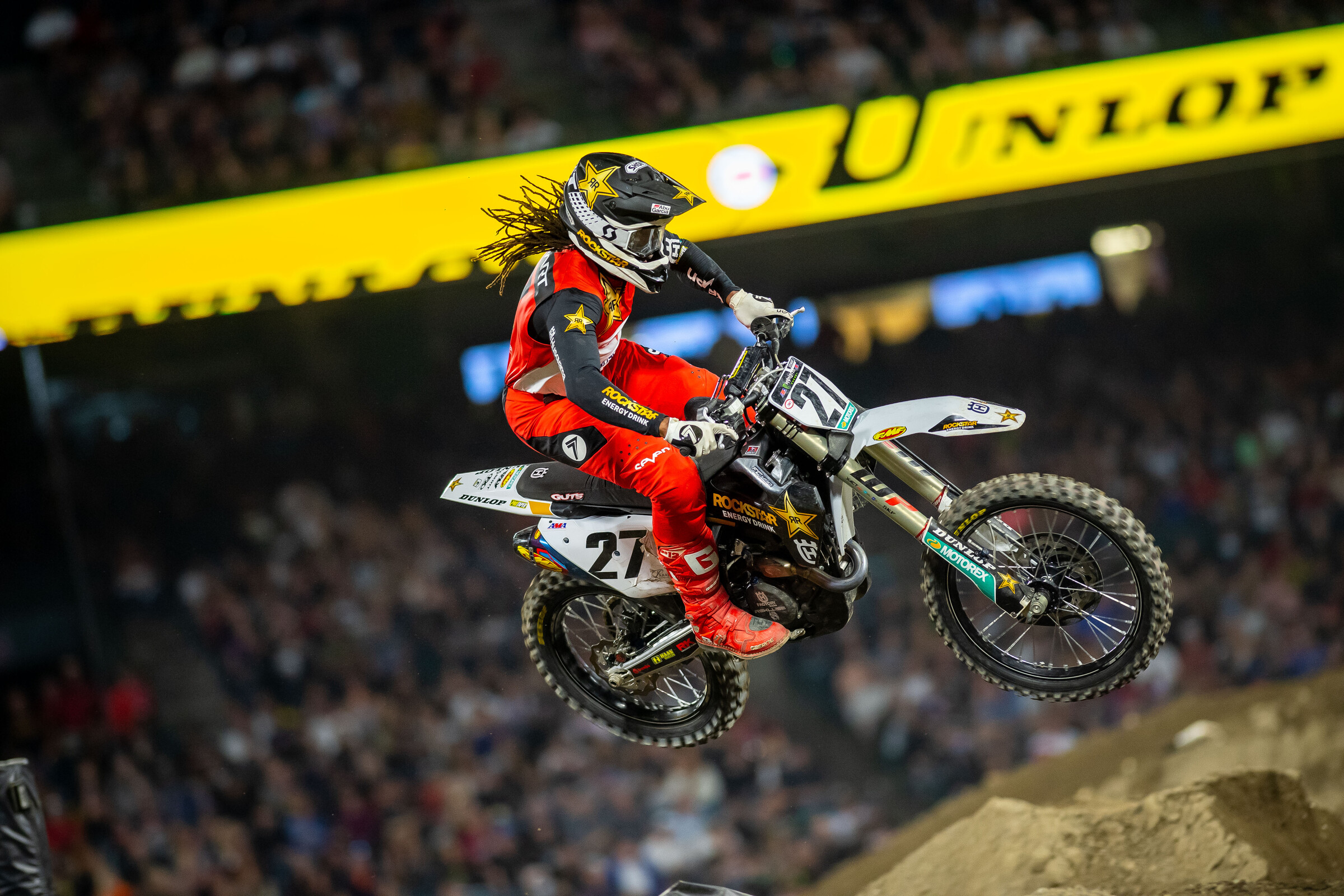 Malcolm Stewart was fourth in the race and is up to fourth in 450SX points.