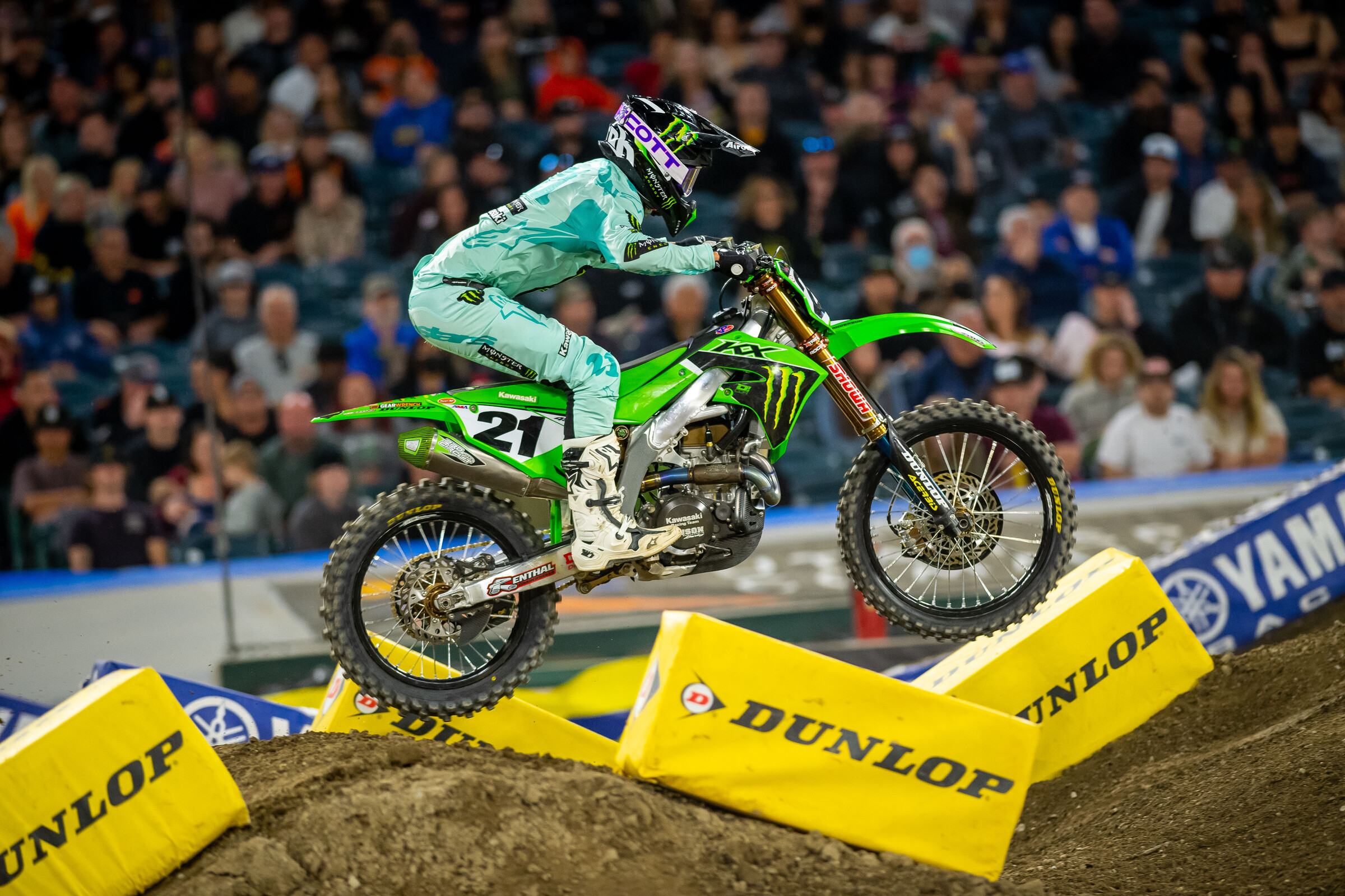 Anderson in the whoops.