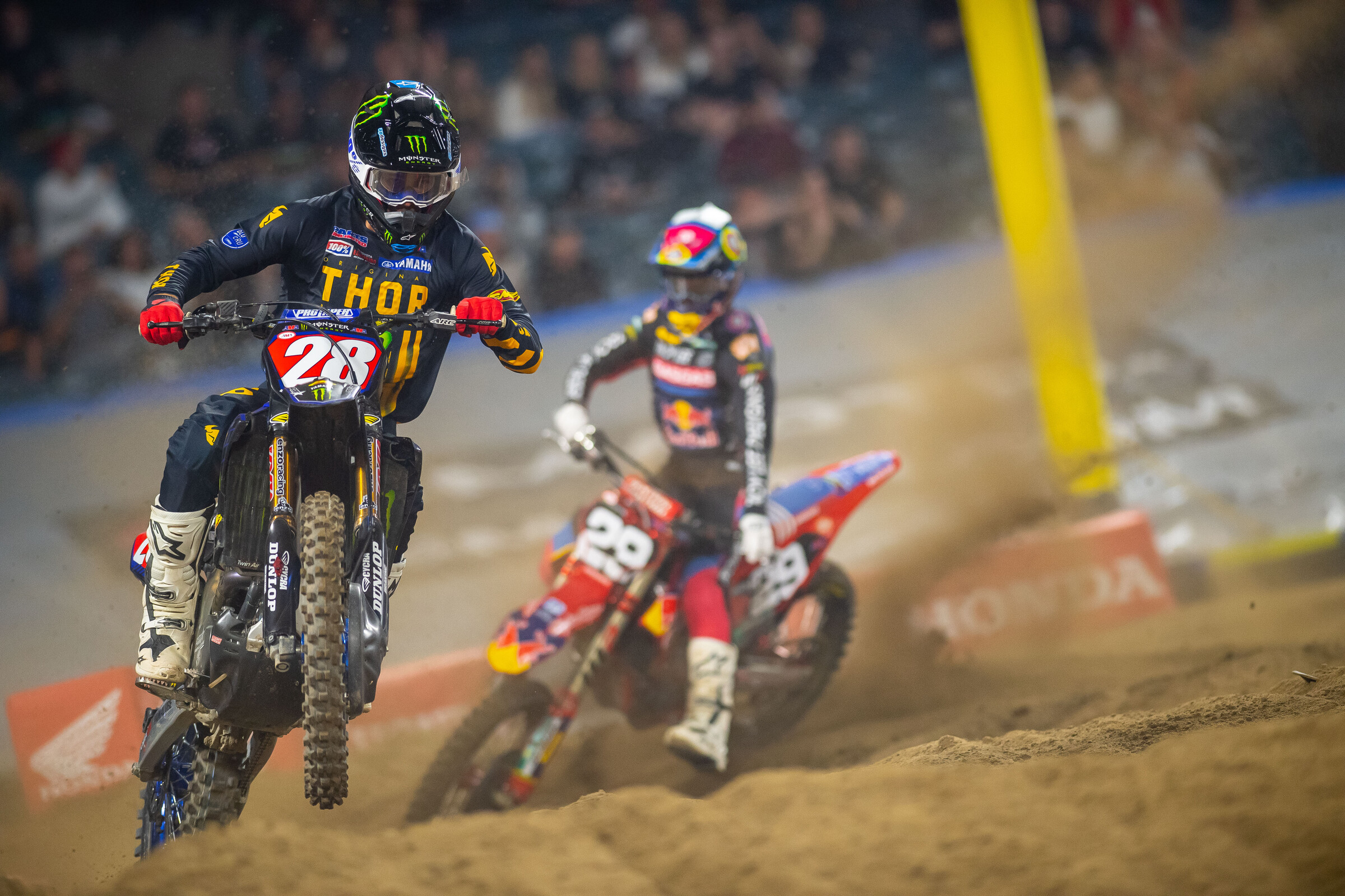 Craig has won all but two races in 250SX West this season.