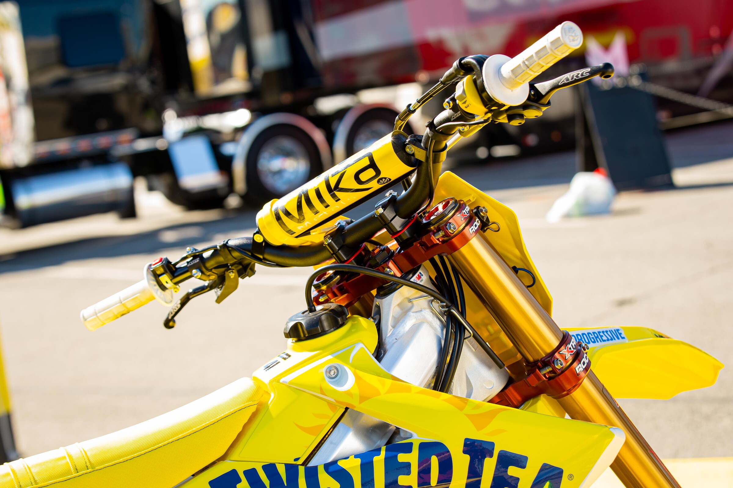 Inside Brandon Hartranft's 2022 Twisted Tea Suzuki RMZ450 Racer X