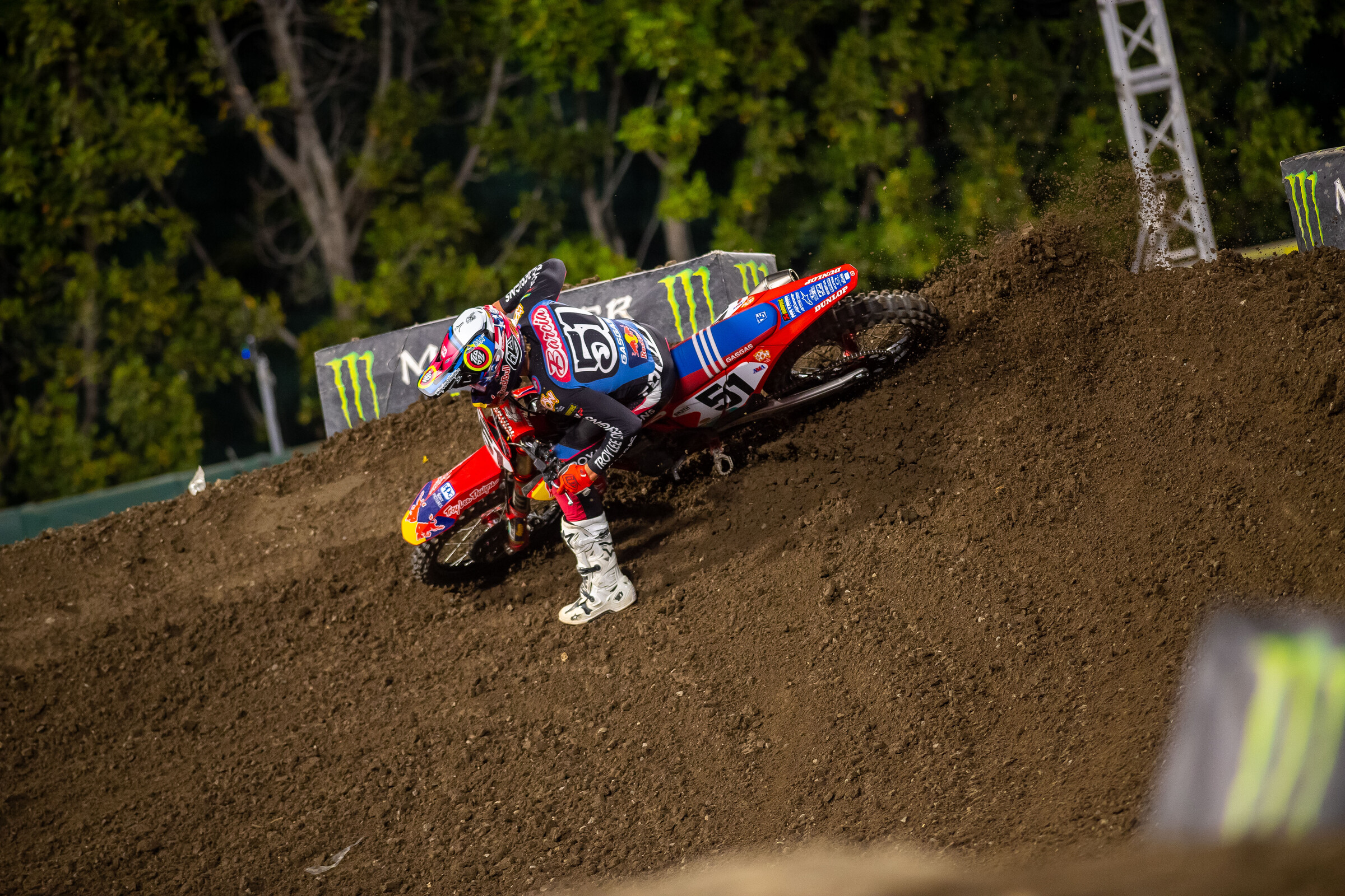 After three straight races off the podium, Barcia earned his third third-place finish of this season.