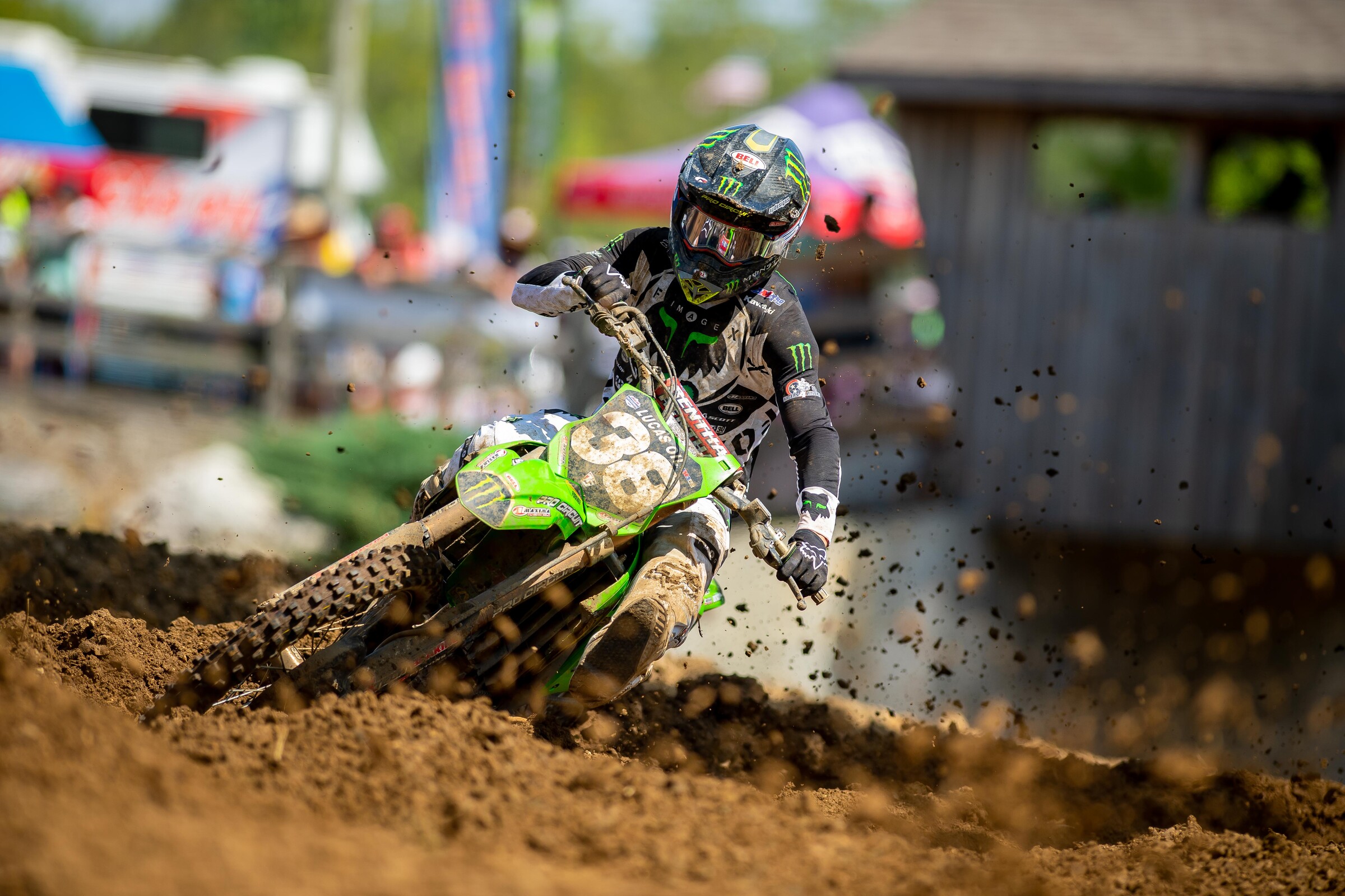 Austin Forkner at the 2021 Ironman National.