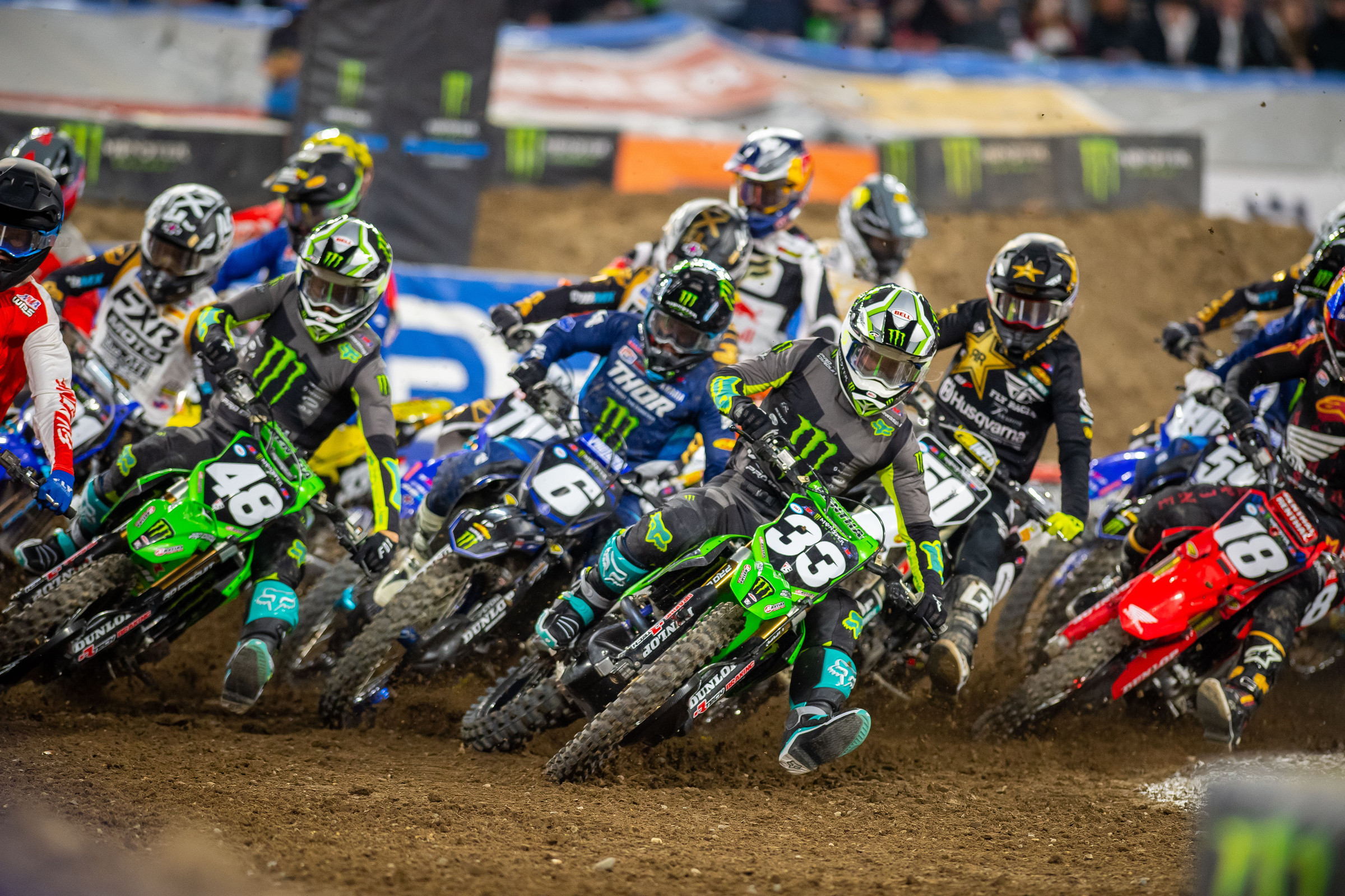 Watch: Minneapolis Supercross Highlights