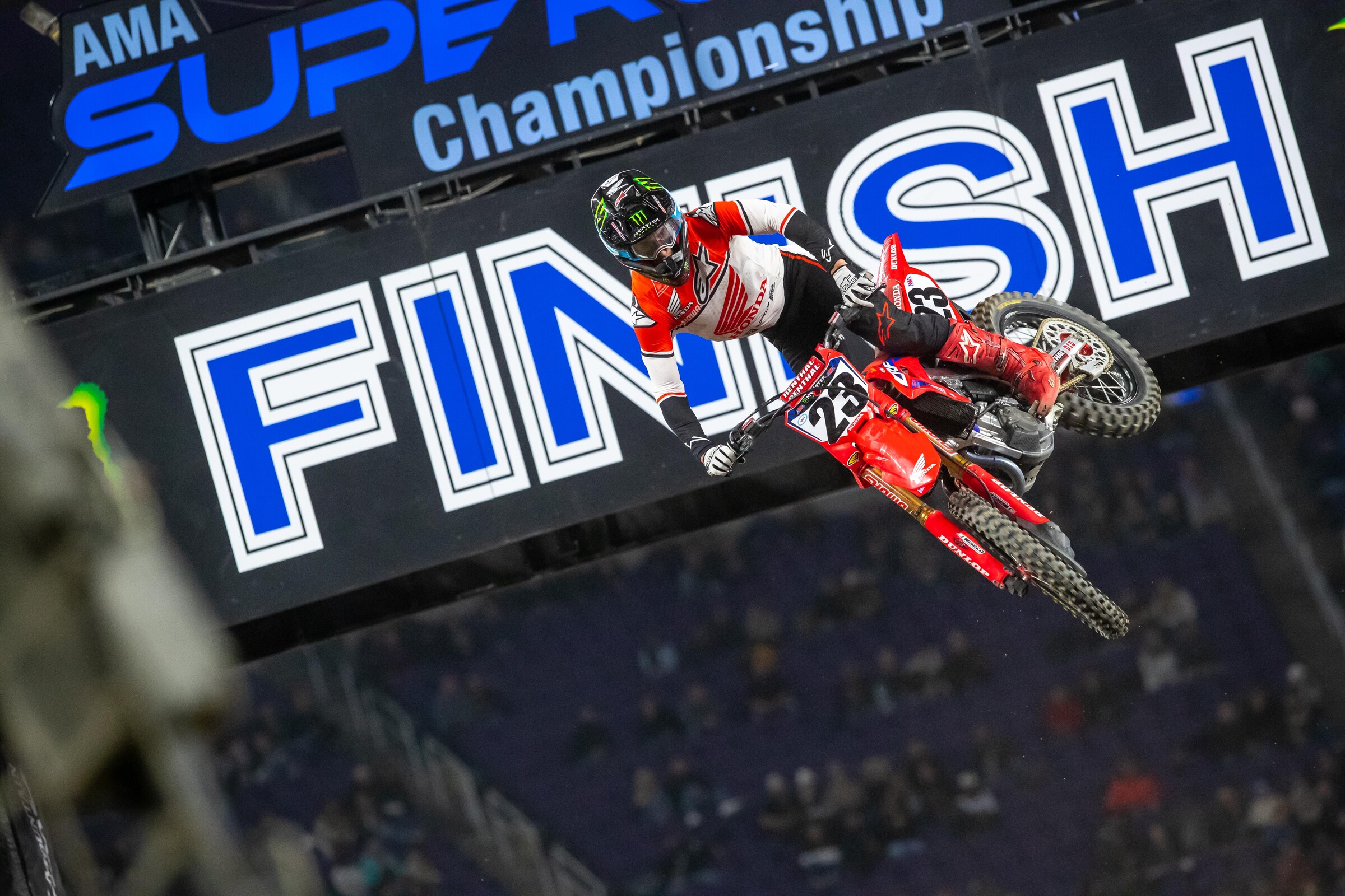 Sexton is now in concussion protocol and his status for this weekend's race in Arlington isn't yet known. He does appear to have avoided any broken bones.