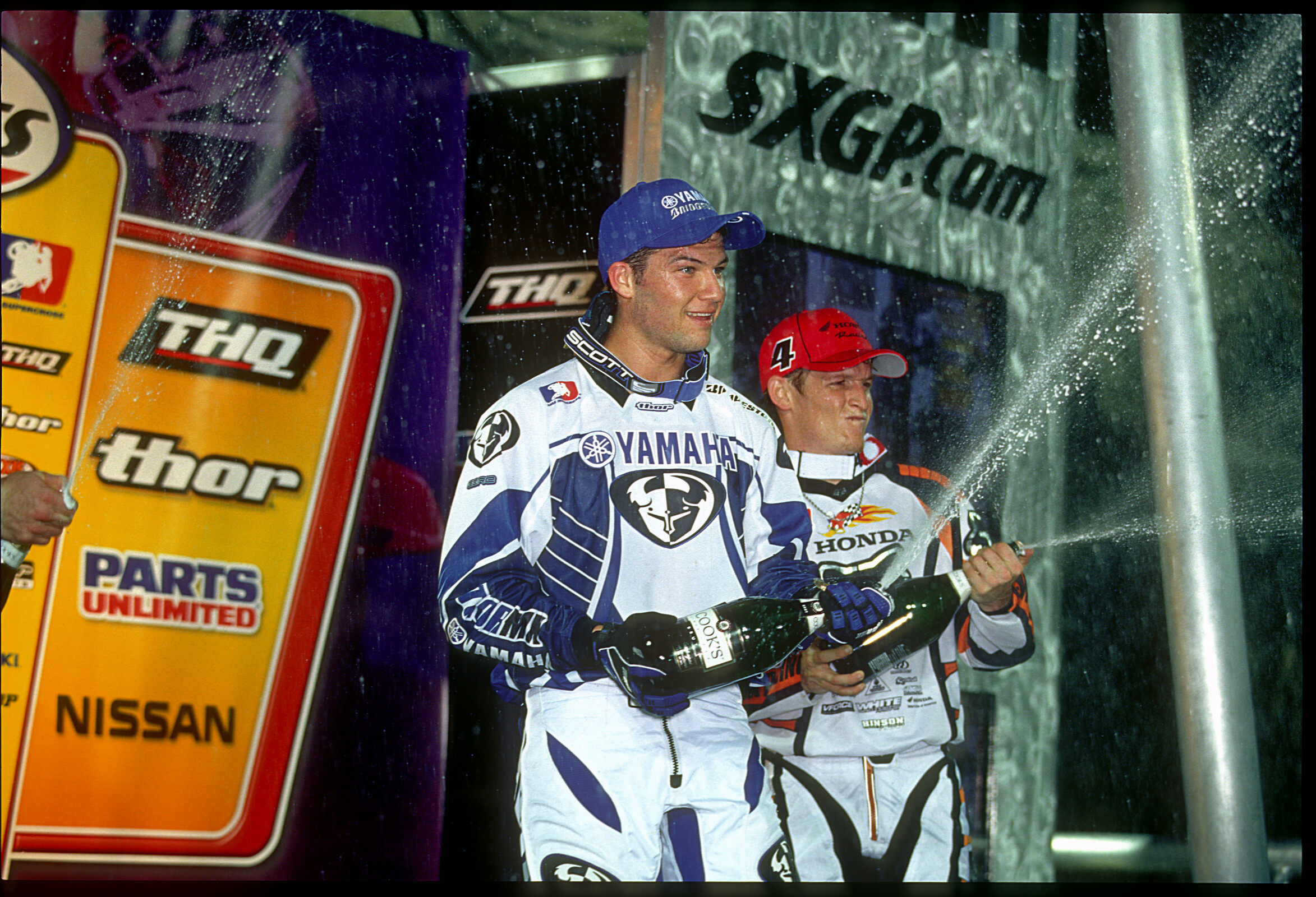 Reed's first 250SX win at the 2003 Anaheim 1 Supercross on January 4, 2003.