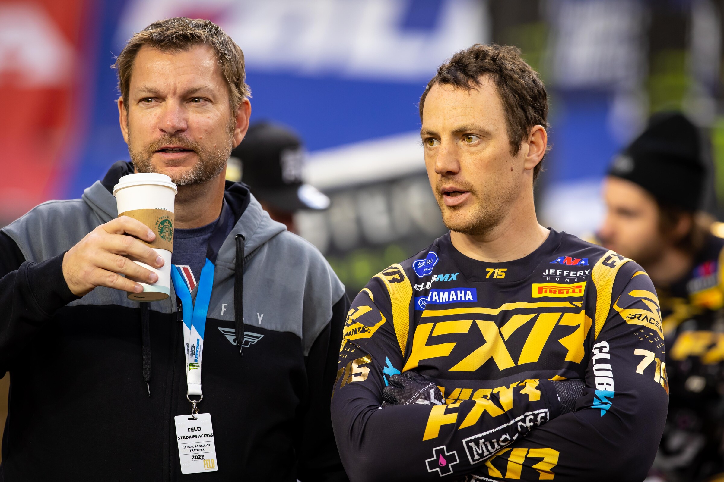 Matthes and everyone else was happy to have Phil Nicoletti back at the races.