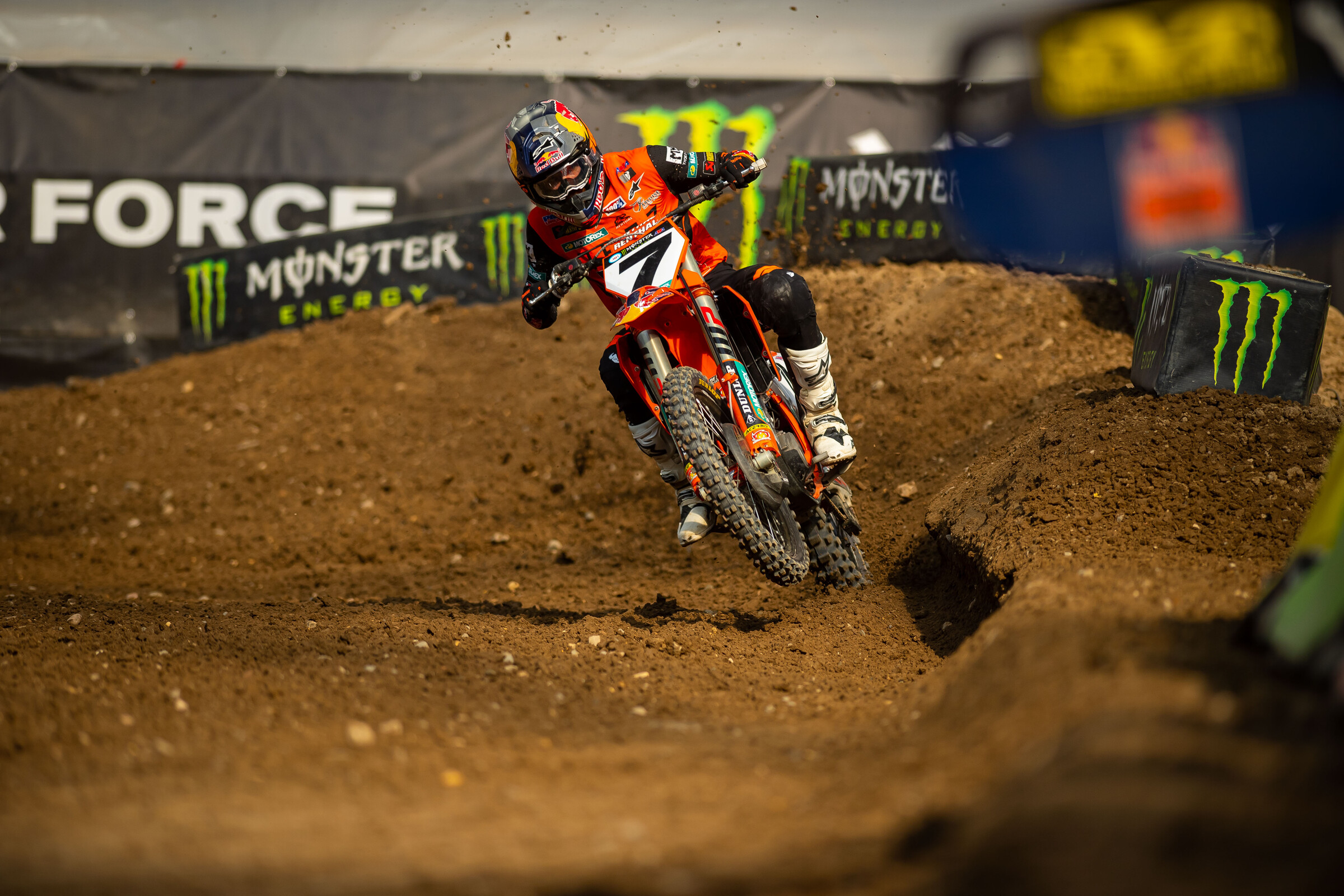 Plessinger at the 2022 Minneapolis Supercross.