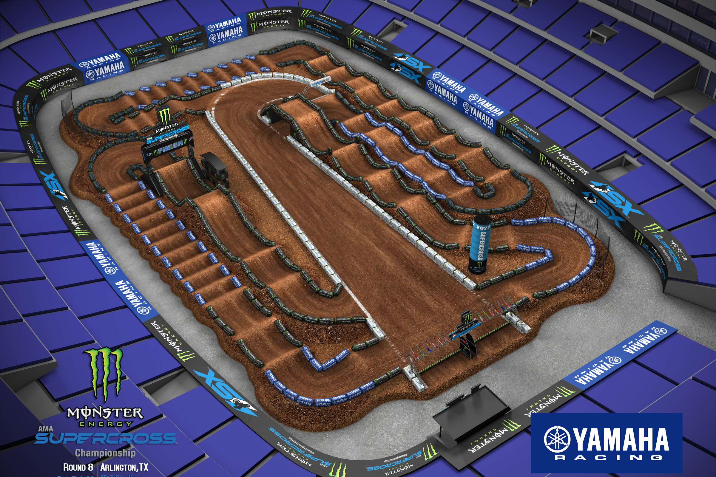 LAS VEGAS SUPERCROSS TRACK MAP: Seating Chart, Prices, Important