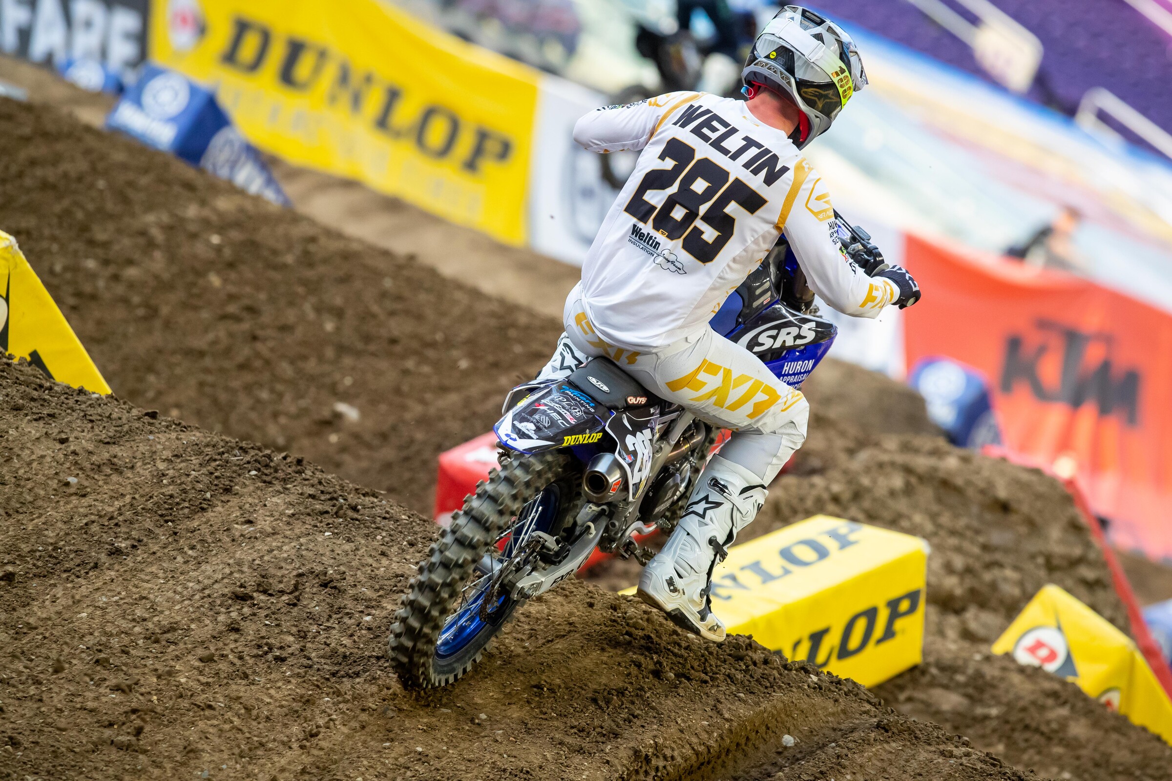 Marshal Weltin finished 18th in the 250SX main event.
