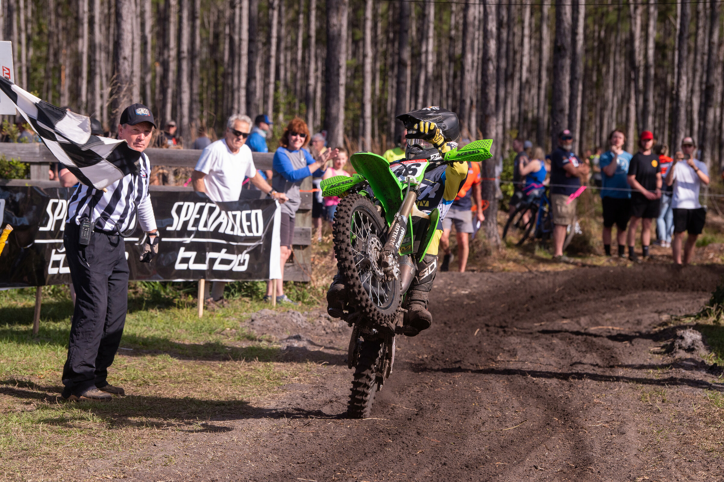 Nick DeFeo (Team Green Kawasaki) clinched the youth overall win in Florida.
