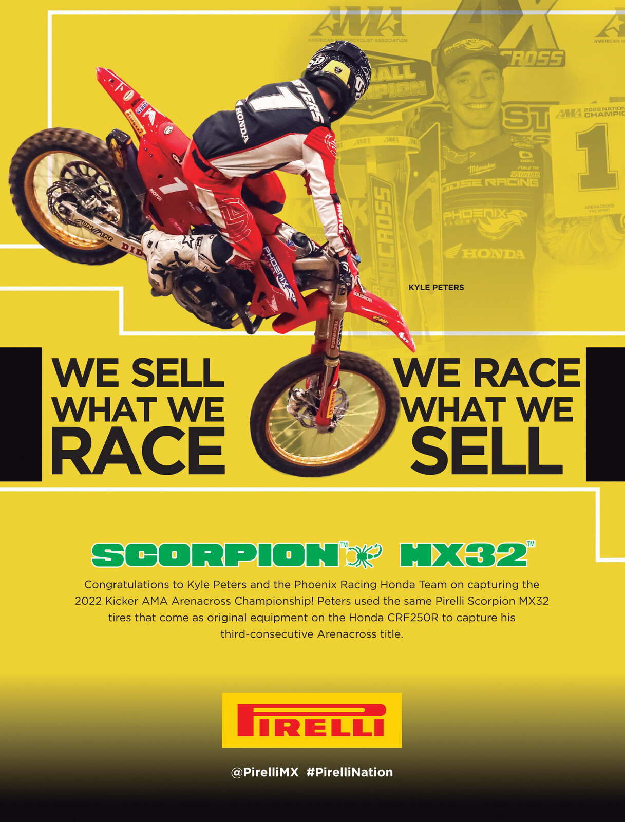 Advertisement: pirelli