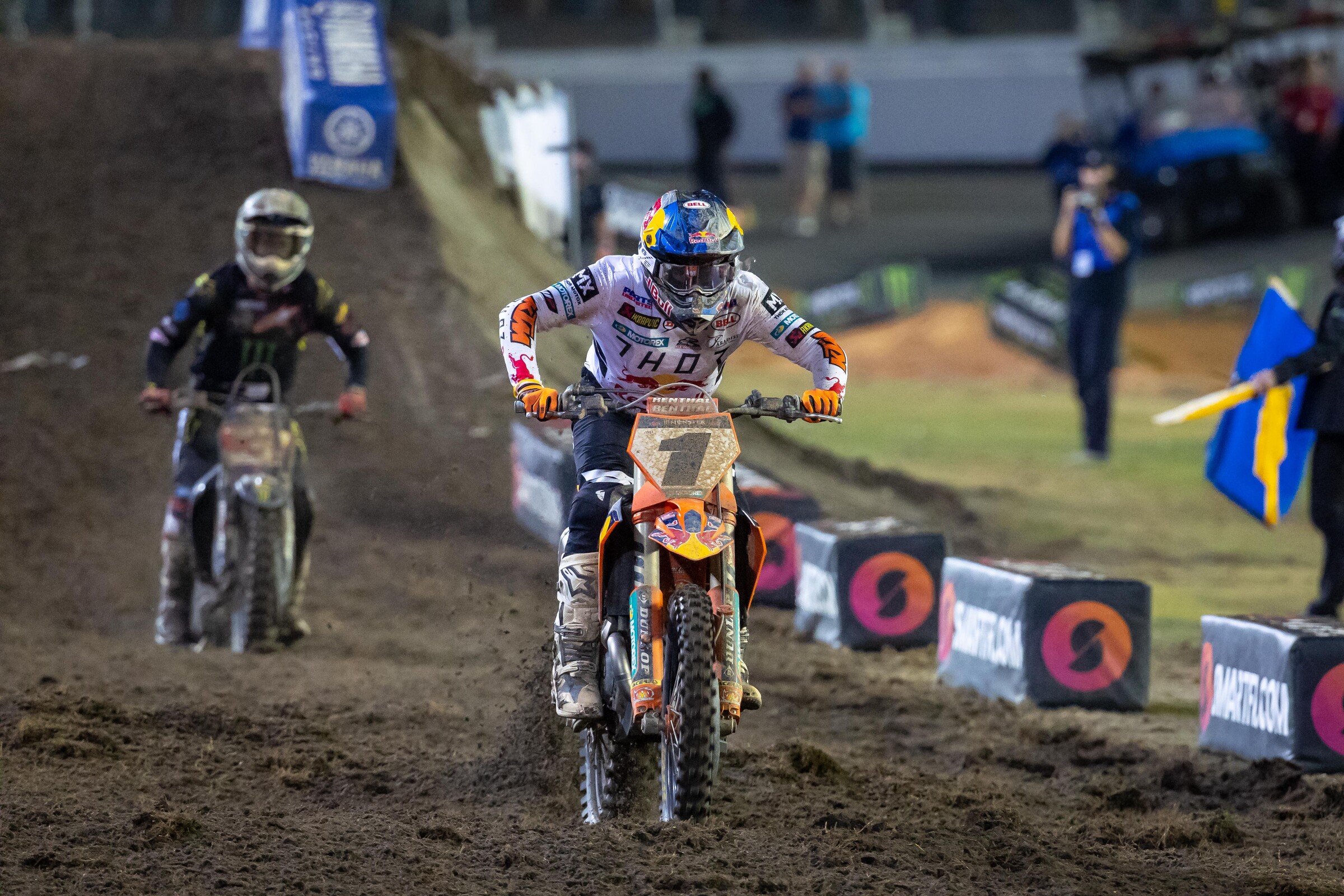 Cooper Webb was strong in Daytona, but Tomac caught and passed him after a lapper unwittingly slowed Webb in the closing stages of the race.