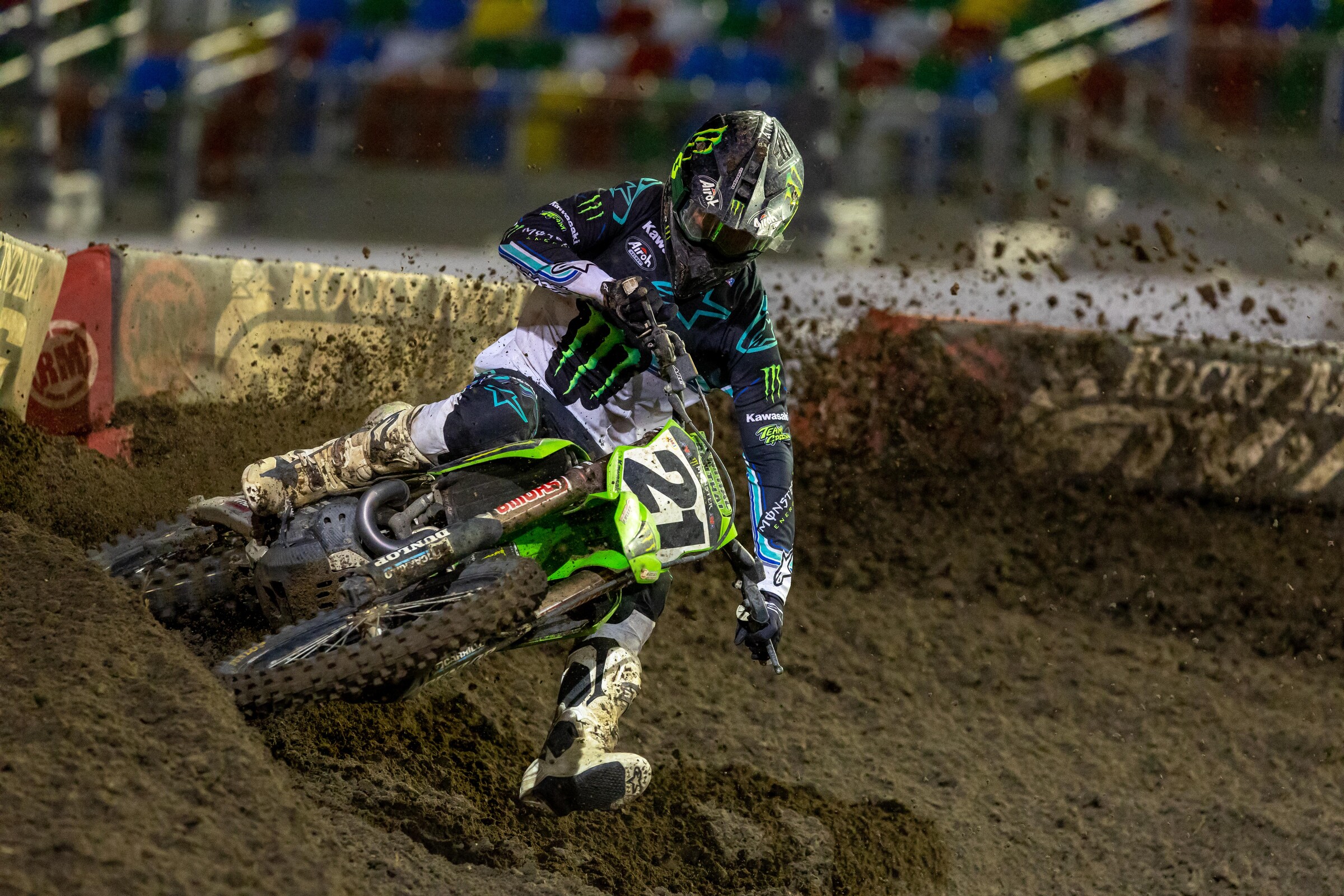 Jason Anderson was fast in Daytona, but the war with Malcolm Stewart hampered his results.