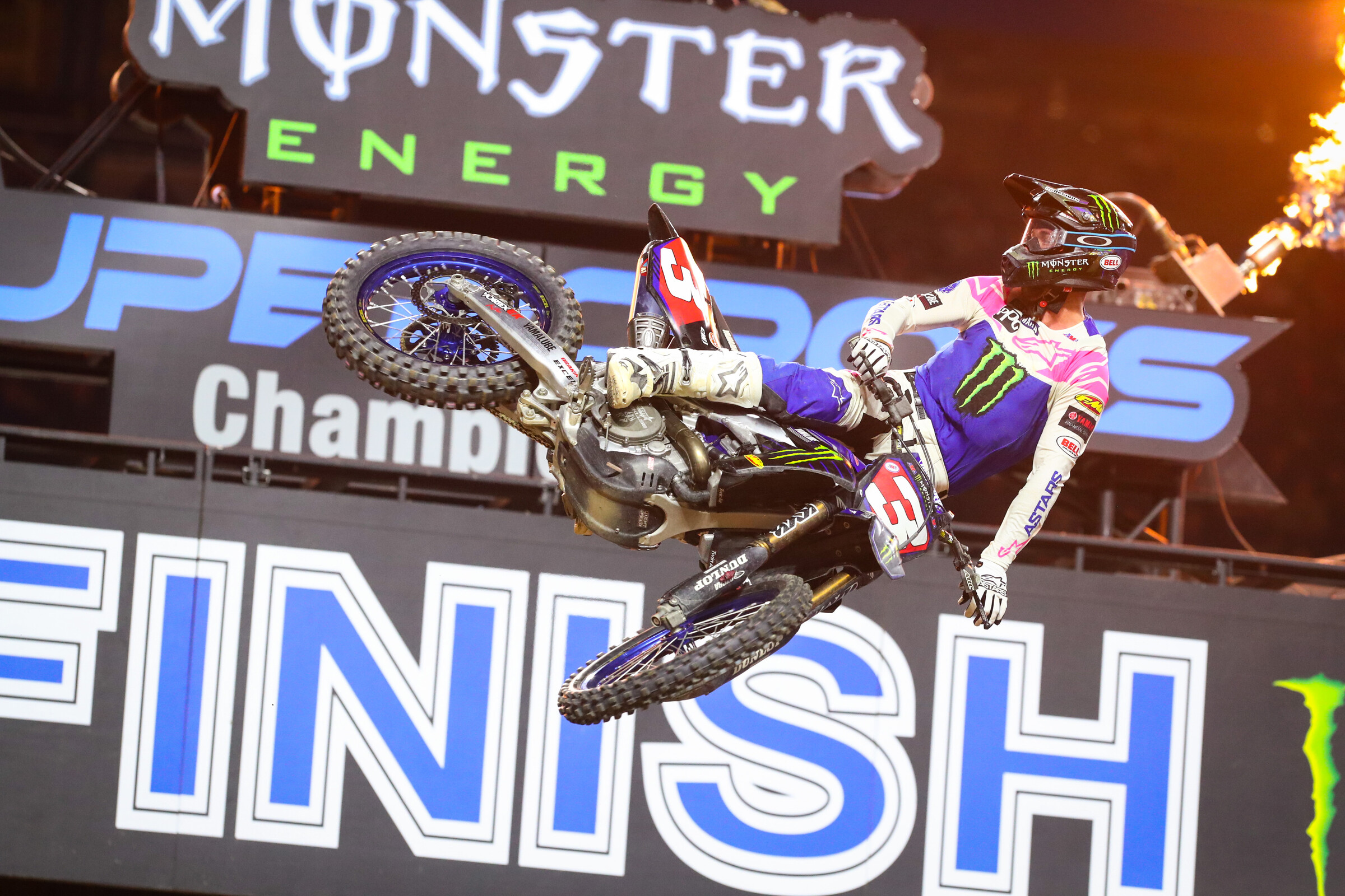 Eli Tomac captured his 42nd career victory in Detroit.