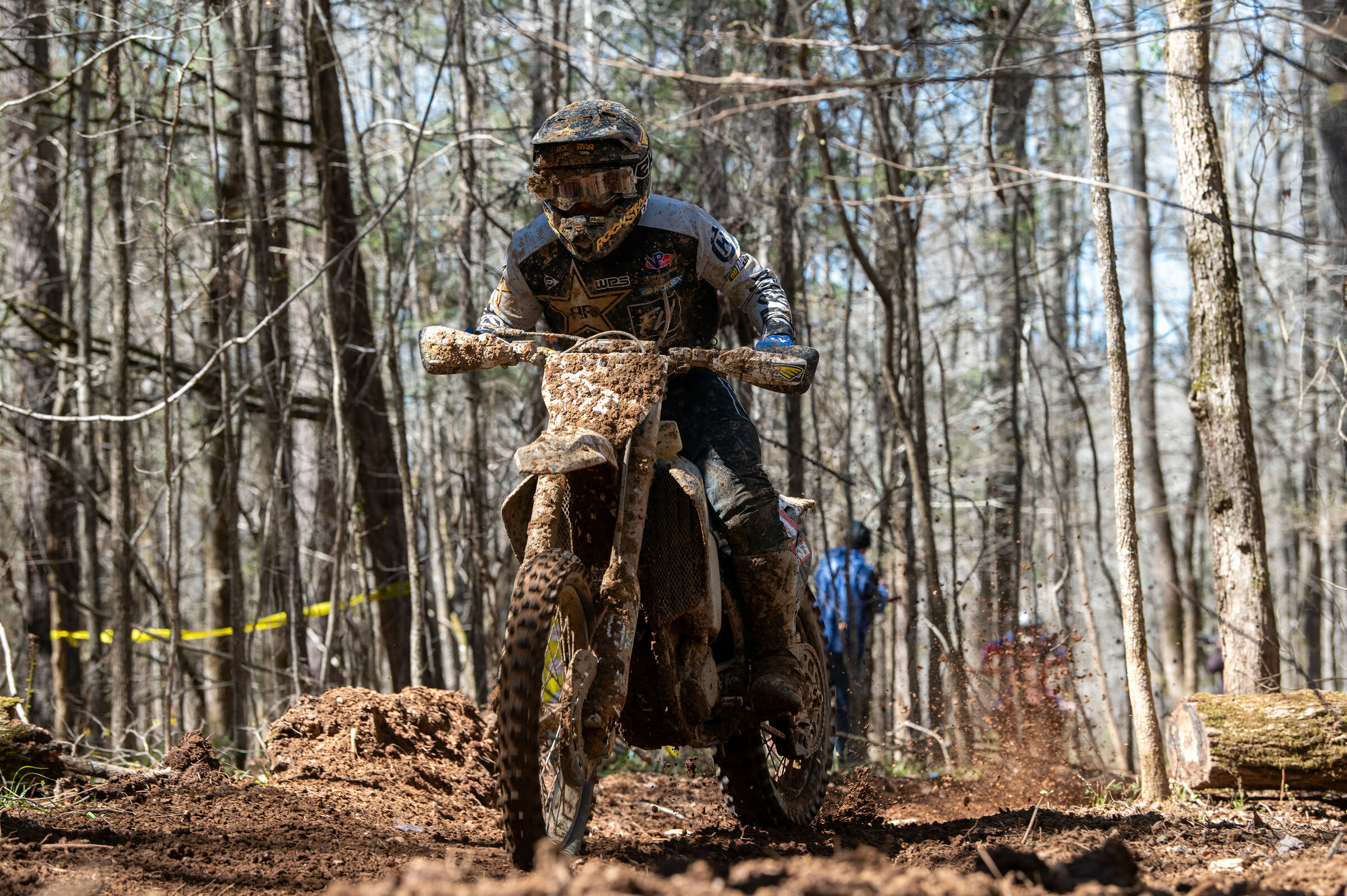 Craig DeLong (Rockstar Energy Husqvarna Factory Racing) earned third overall on the day.
