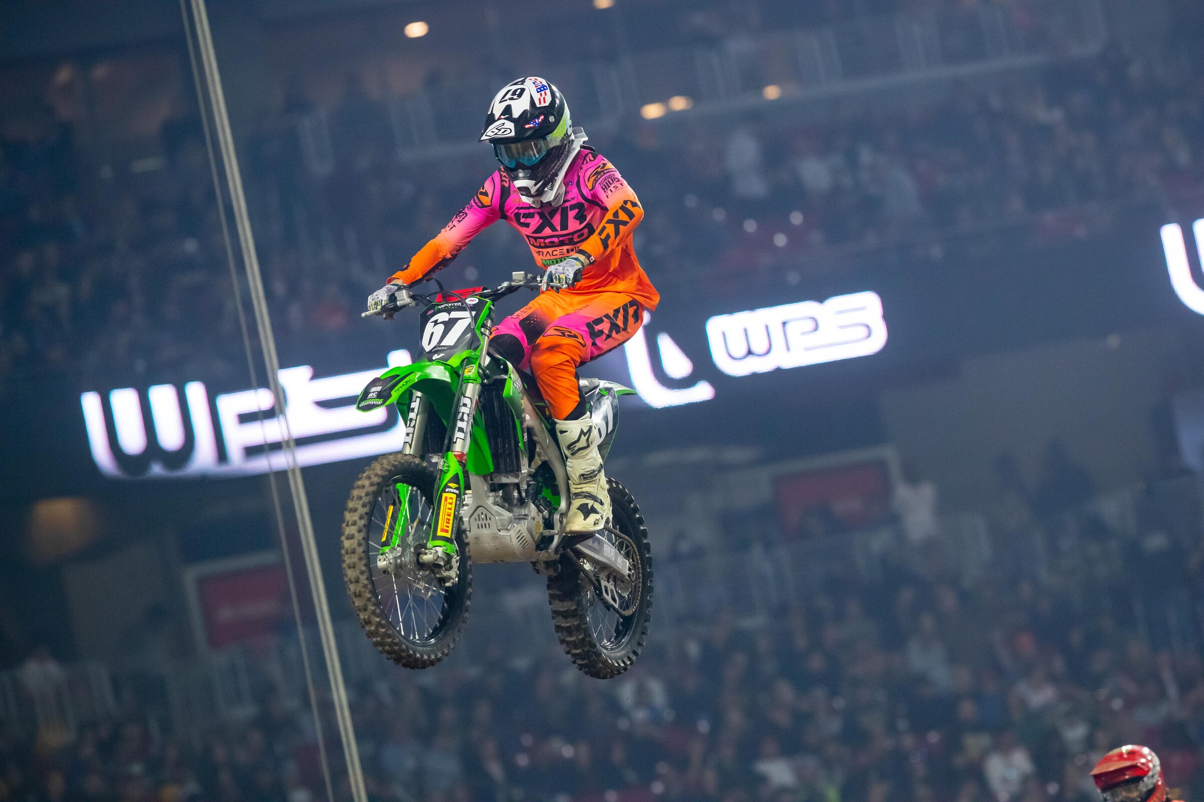 Karnow at the Glendale Supercross.