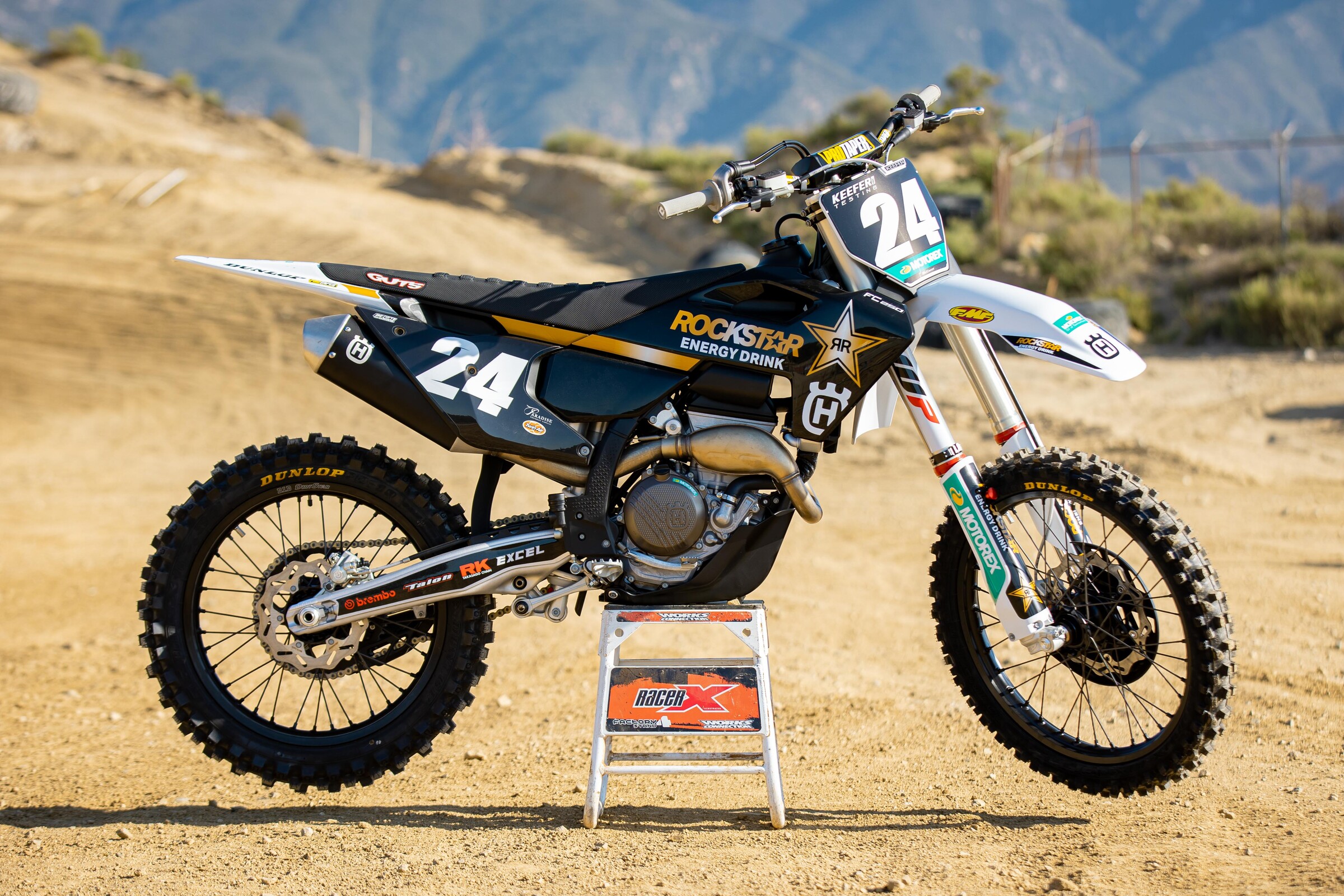 Inside the 2022 Husqvarna FC 250 Rockstar Edition Test Ride Racer X