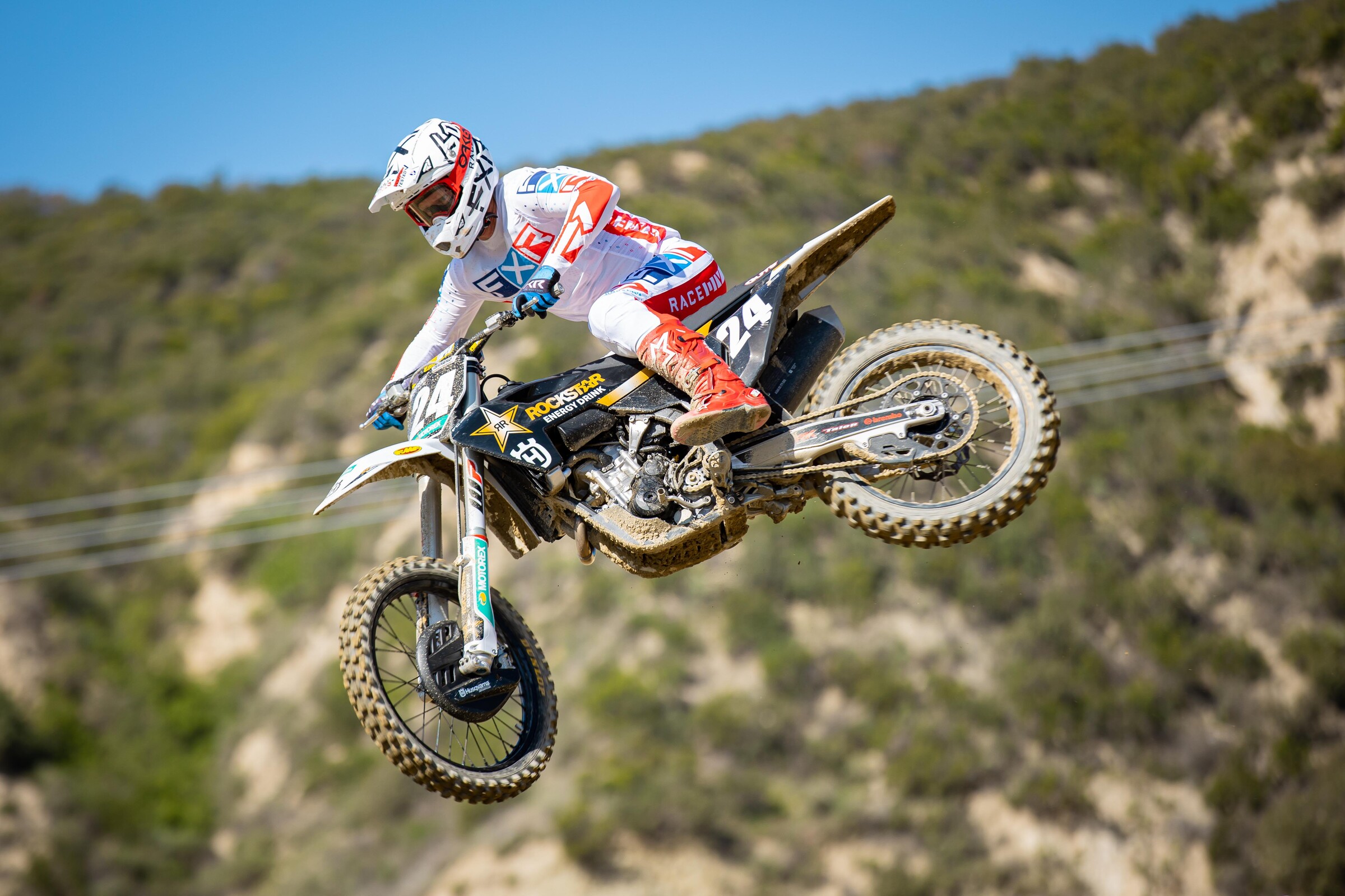 Kris Keefer on the 2022 Husqvarna FC 250 Rockstar Edition.