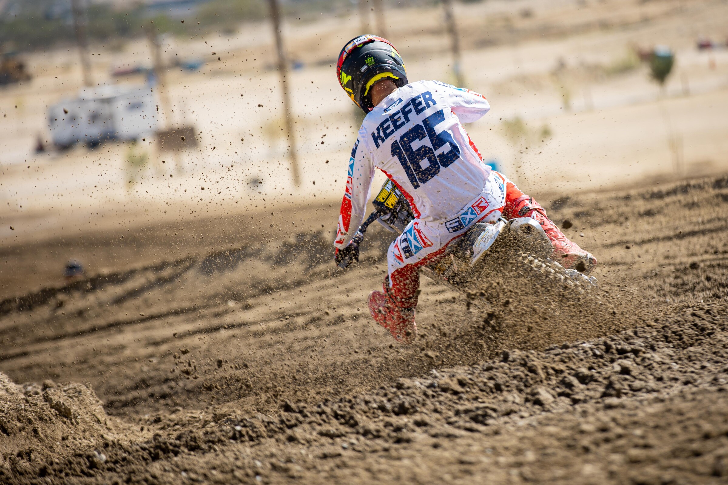 Kris Keefer on the 2022 Husqvarna FC 250 Rockstar Edition.