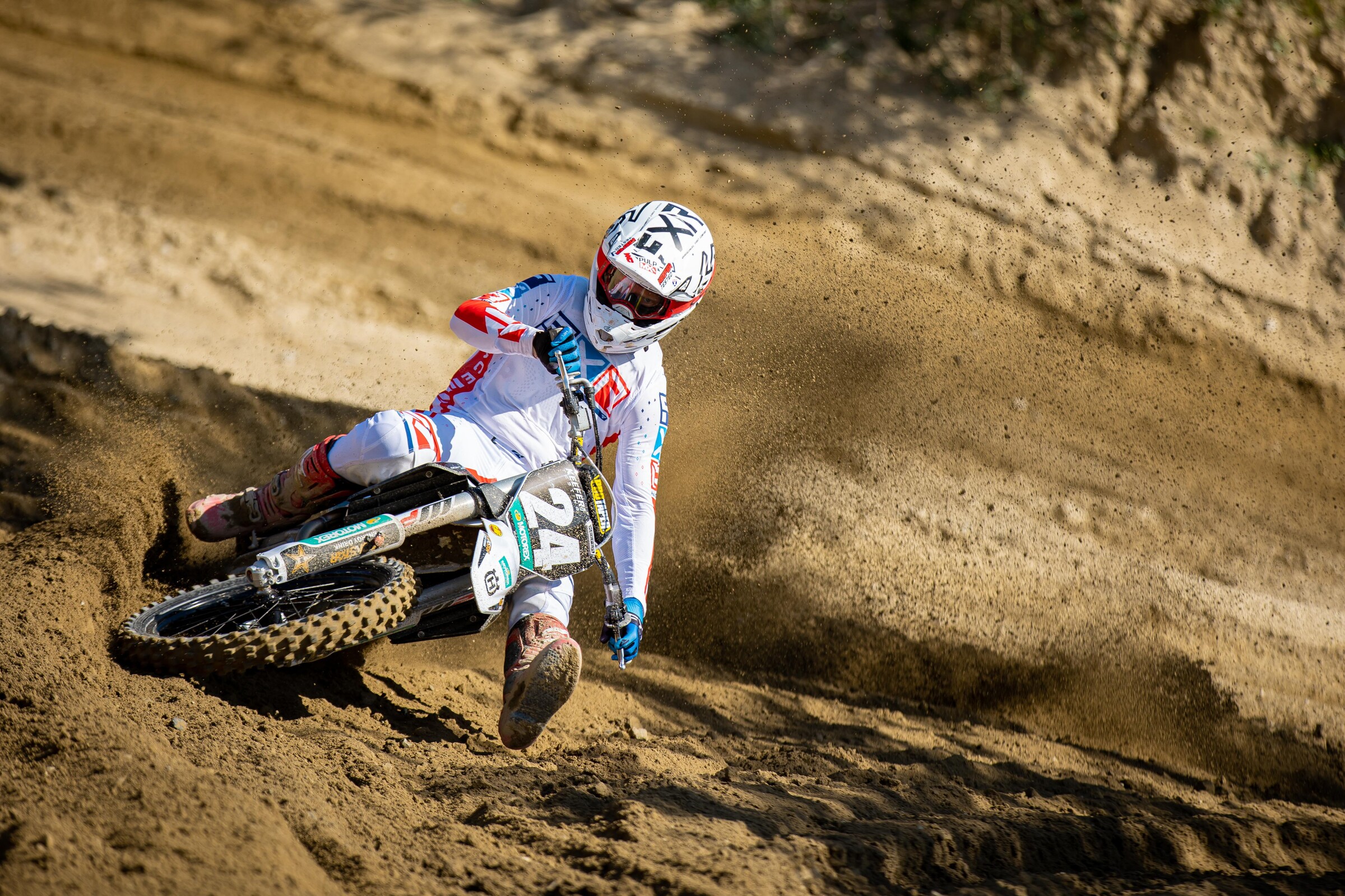 Kris Keefer on the 2022 Husqvarna FC 250 Rockstar Edition.