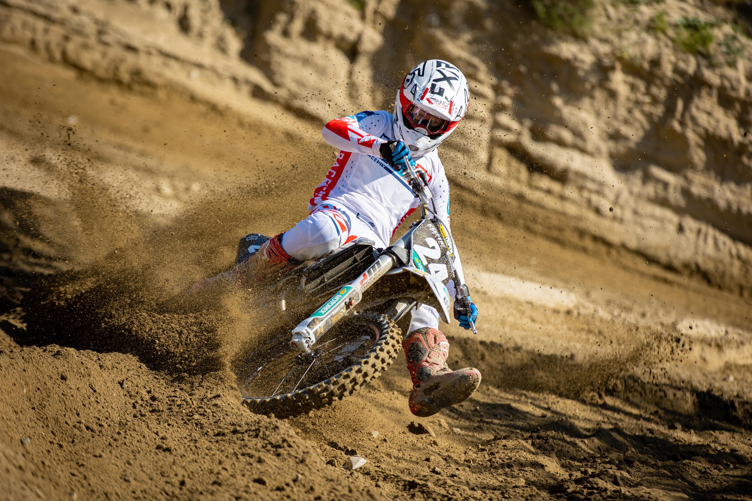 Kris Keefer on the 2022 Husqvarna FC 250 Rockstar Edition.