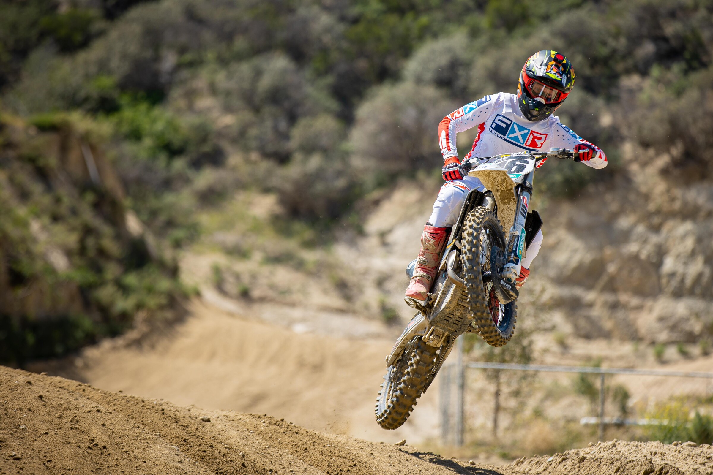 Kris Keefer on the 2022 Husqvarna FC 450 Rockstar Edition.