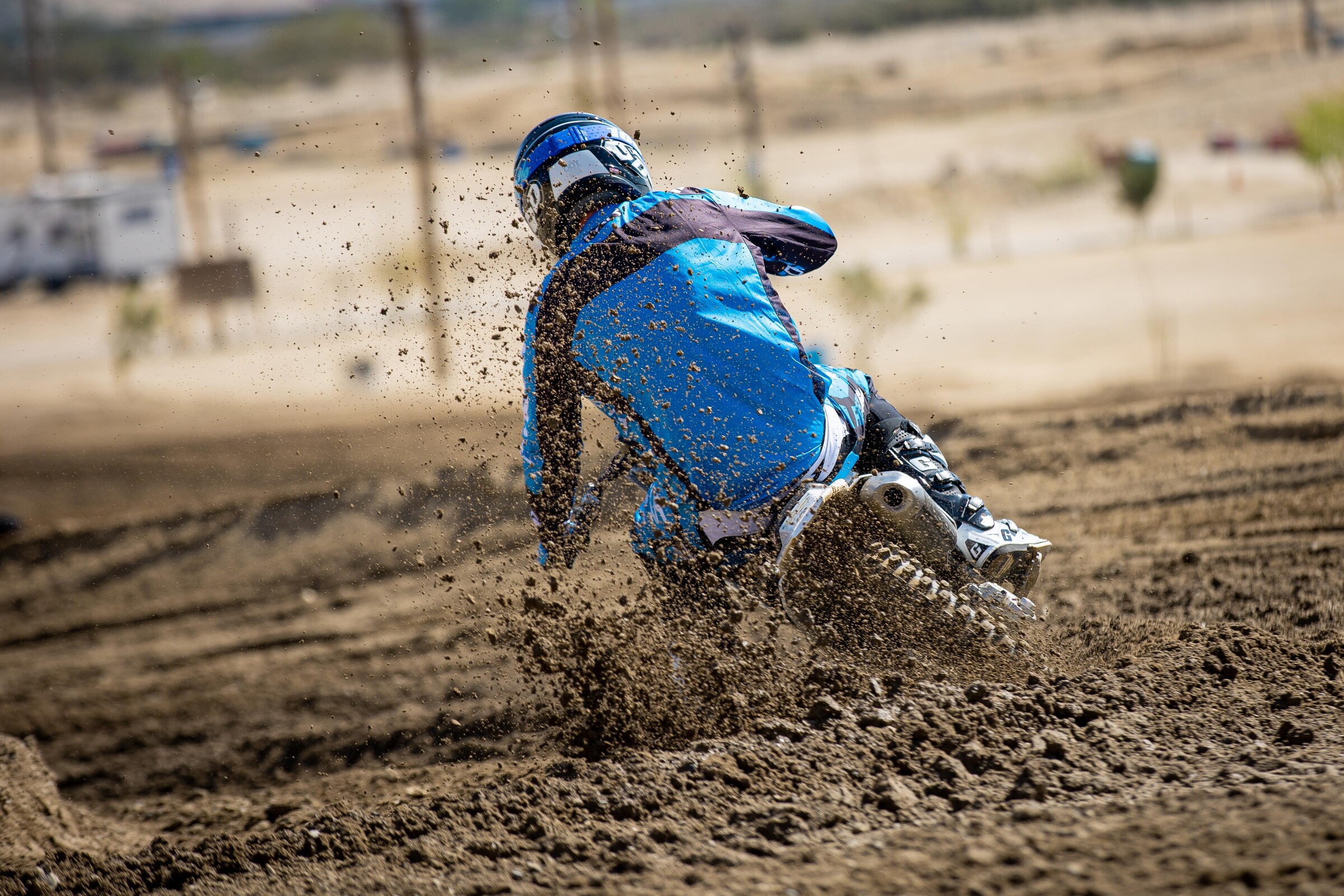 Eddie Laret on the 2022 Husqvarna FC 450 Rockstar Edition.