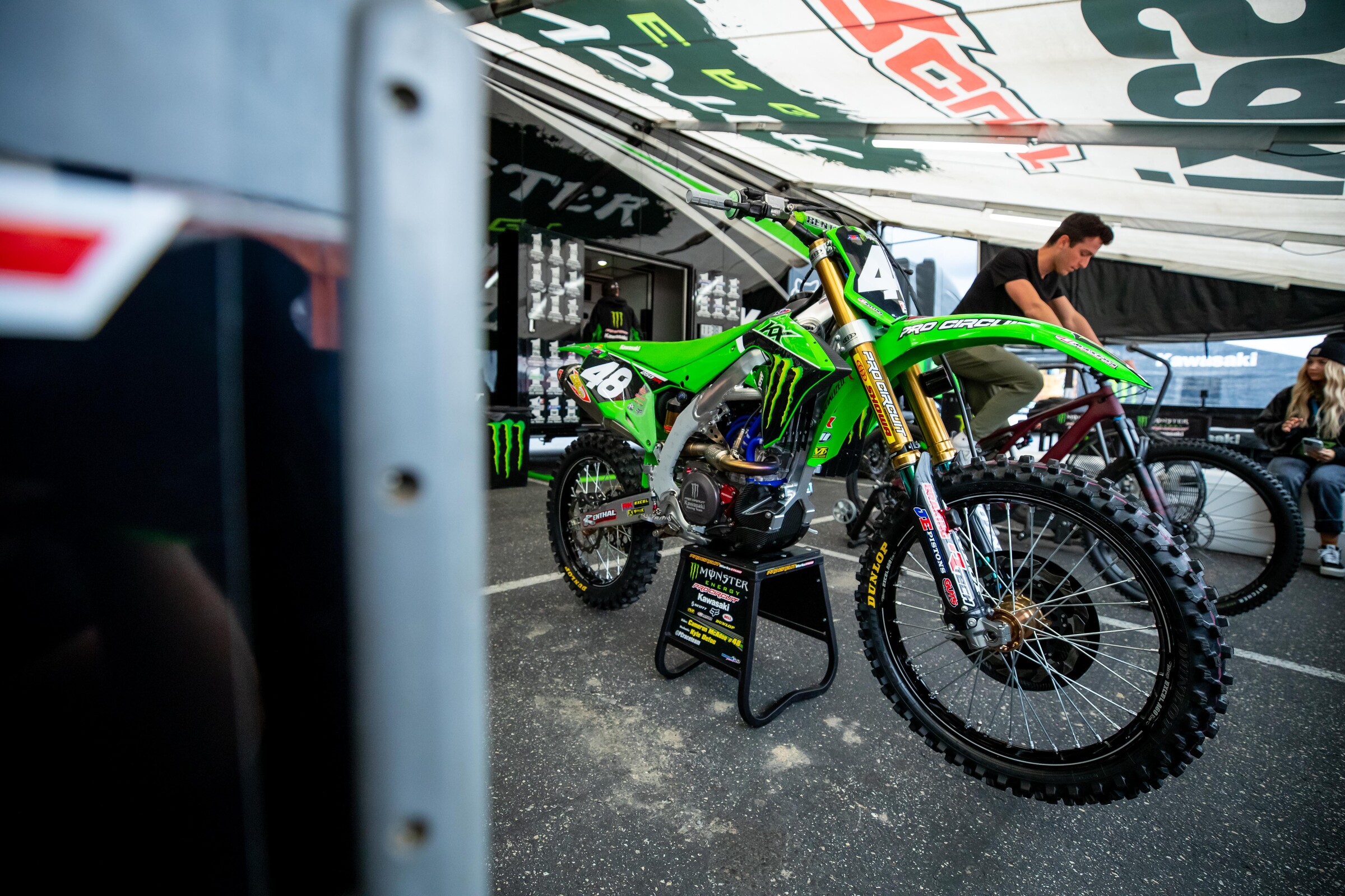 Cameron McAdoo's Kawasaki KX250