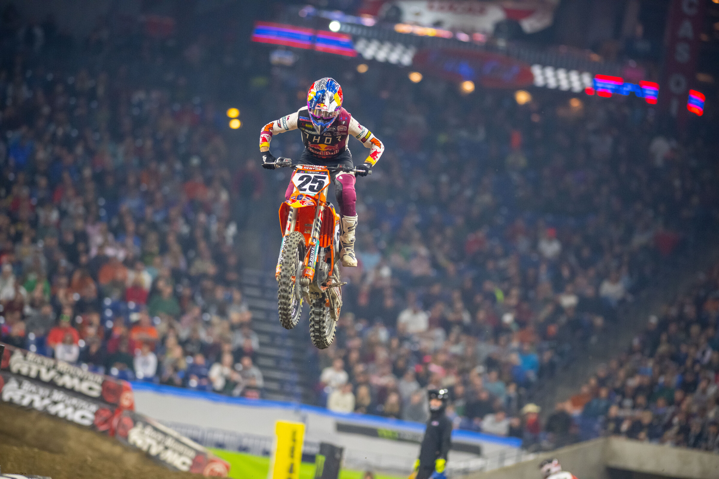 Marvin Musquin landed on the final podium spot at Indy.