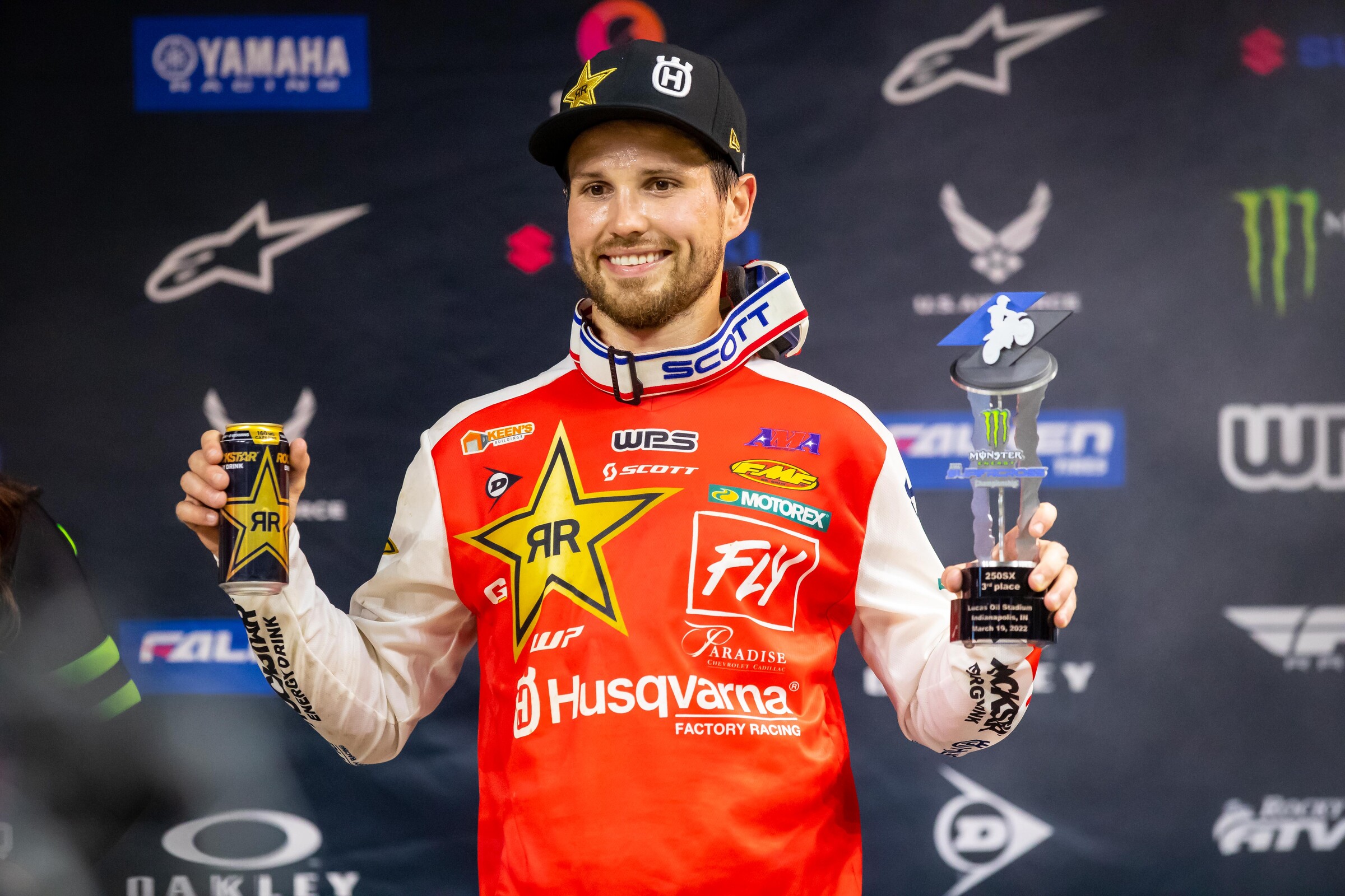 Hampshire's third at the fifth round was his first podium finish of 2022.