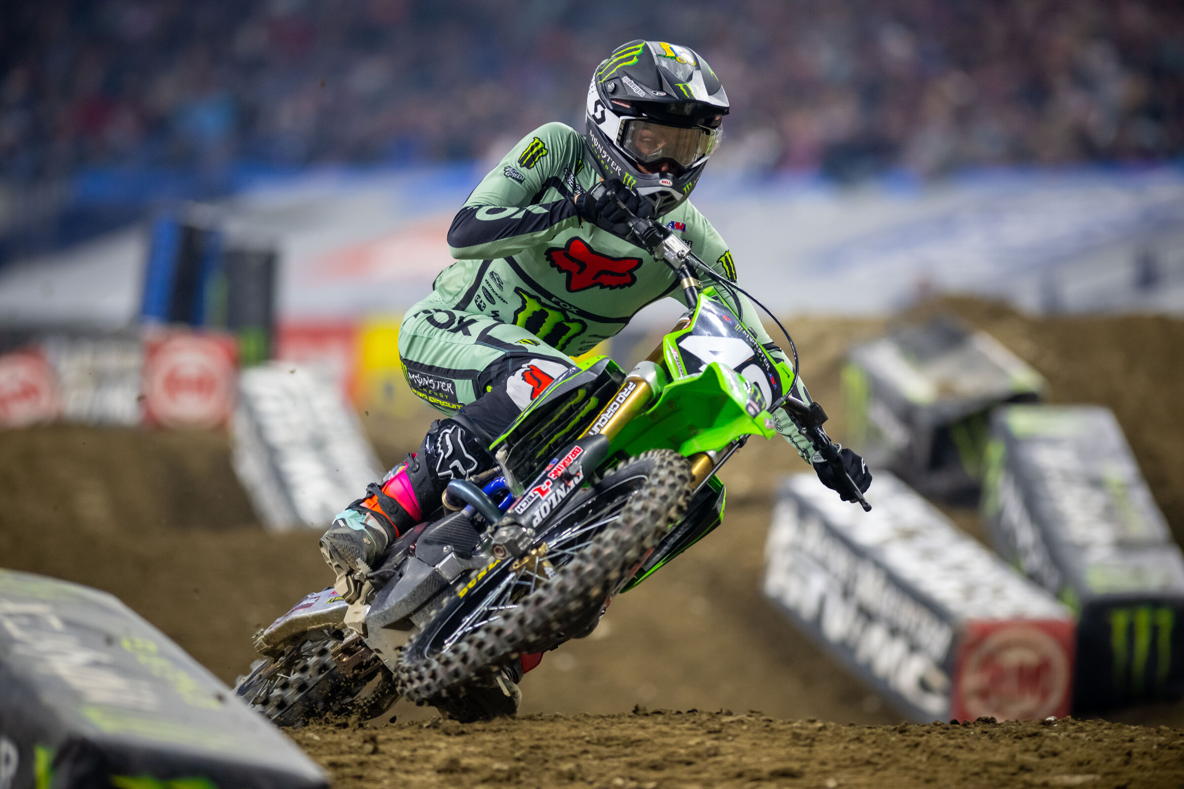 Jett Lawrence & Cameron McAdoo On Battle at 2022 Indianapolis SX Racer X