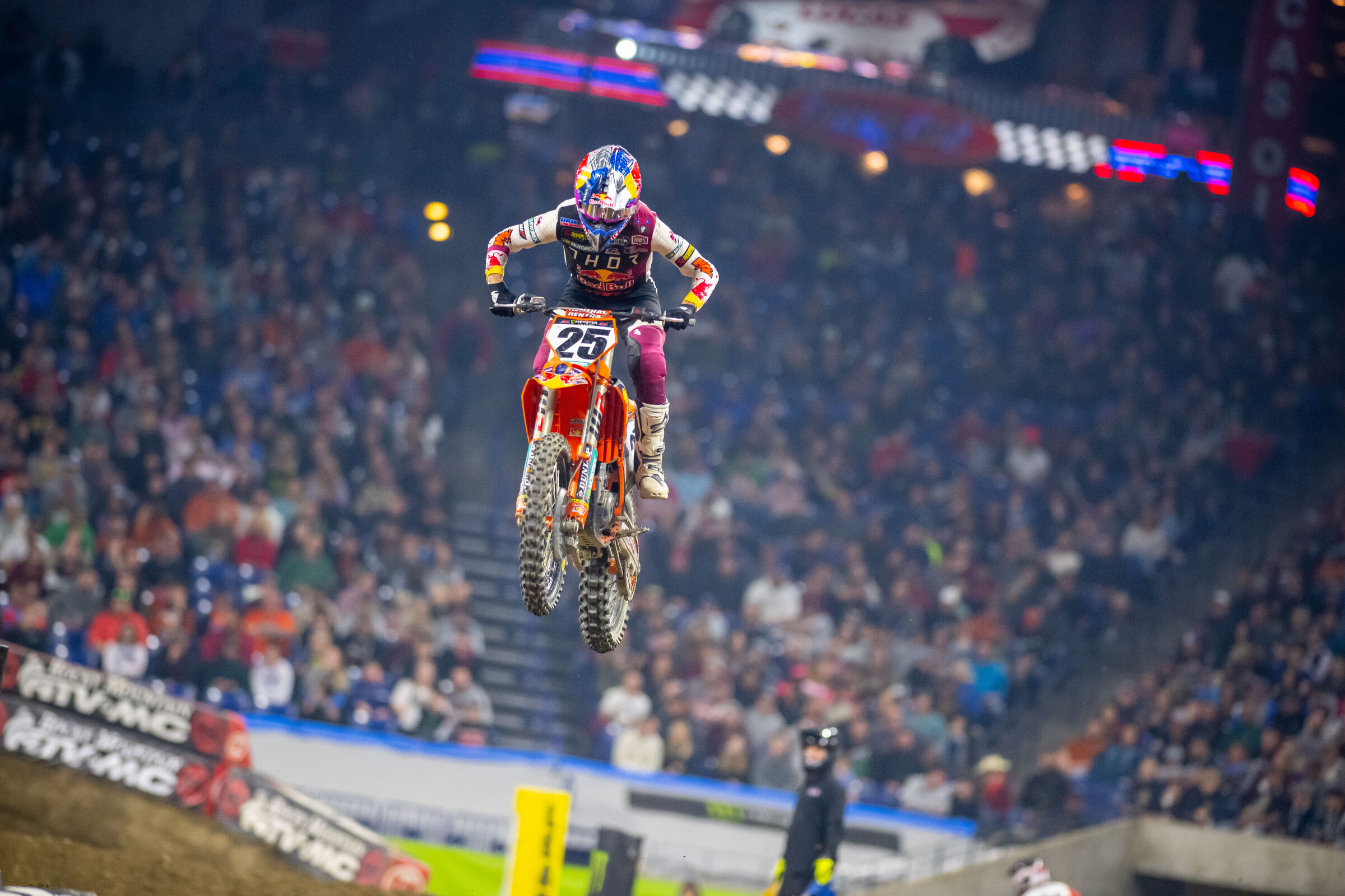 Marvin Musquin rode strong to a podium finish at Indy.