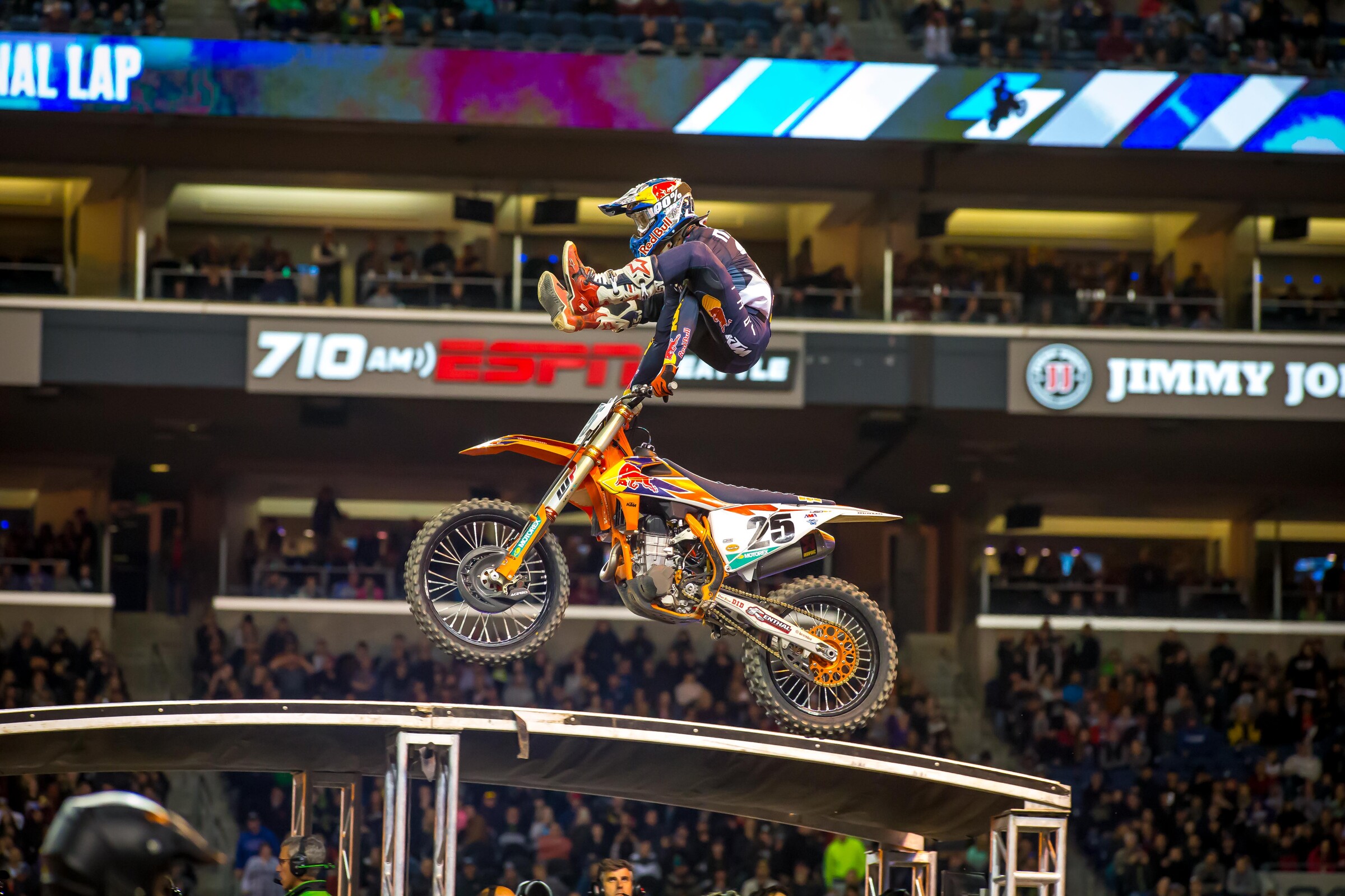 Race win? Check. Heel-clicker? Check!