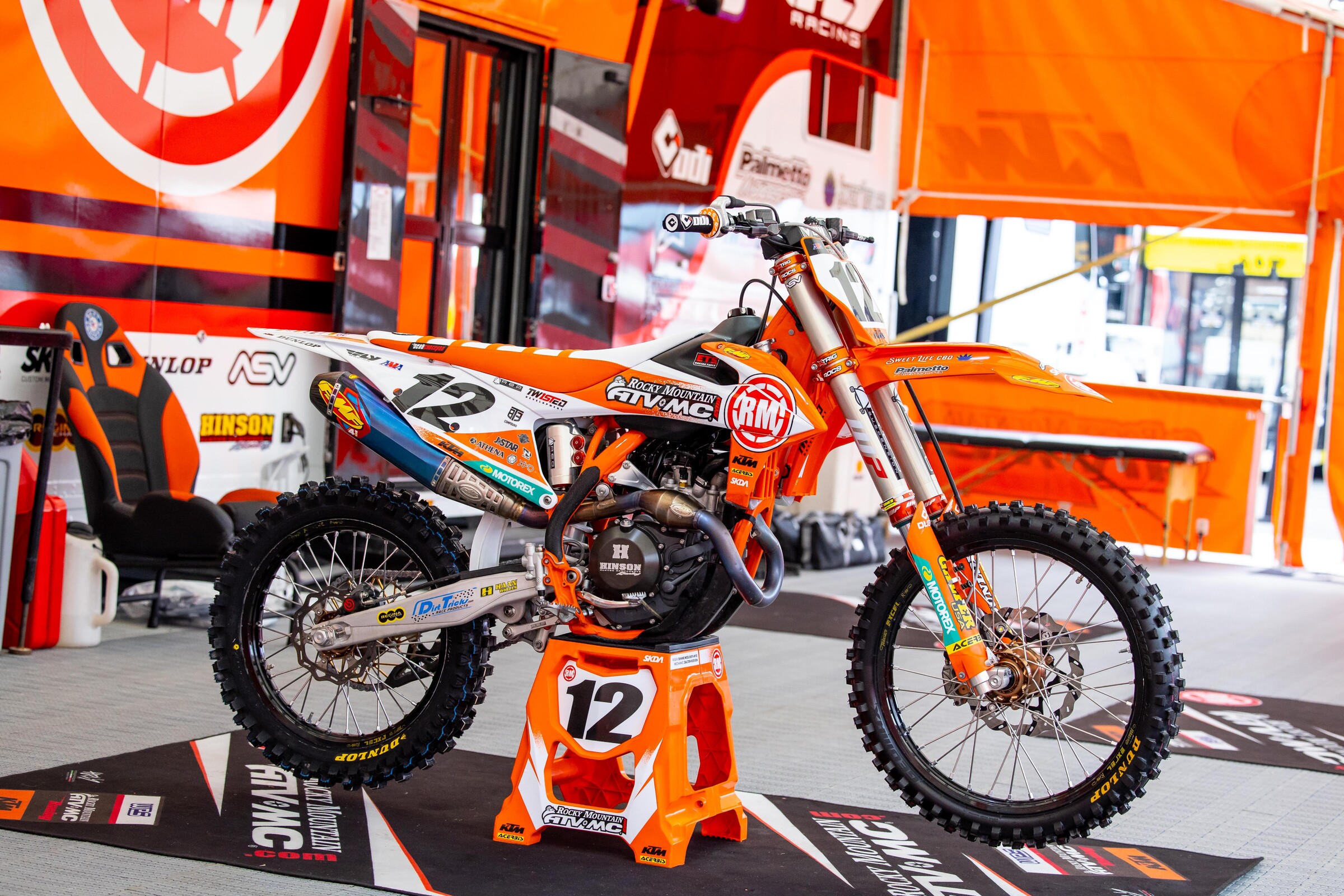 Shane McElrath KTM 450 SX-F.