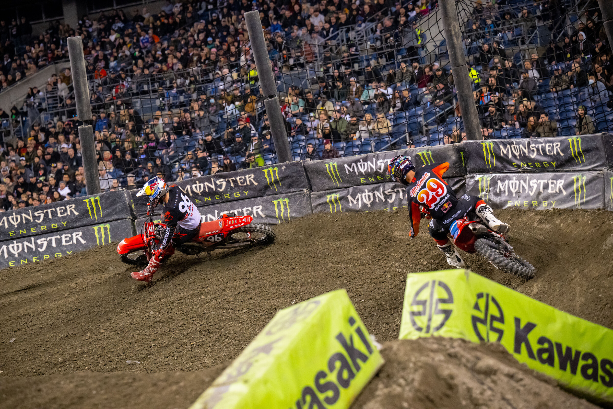 Lawrence took the measure of Mosiman and held steady from there.