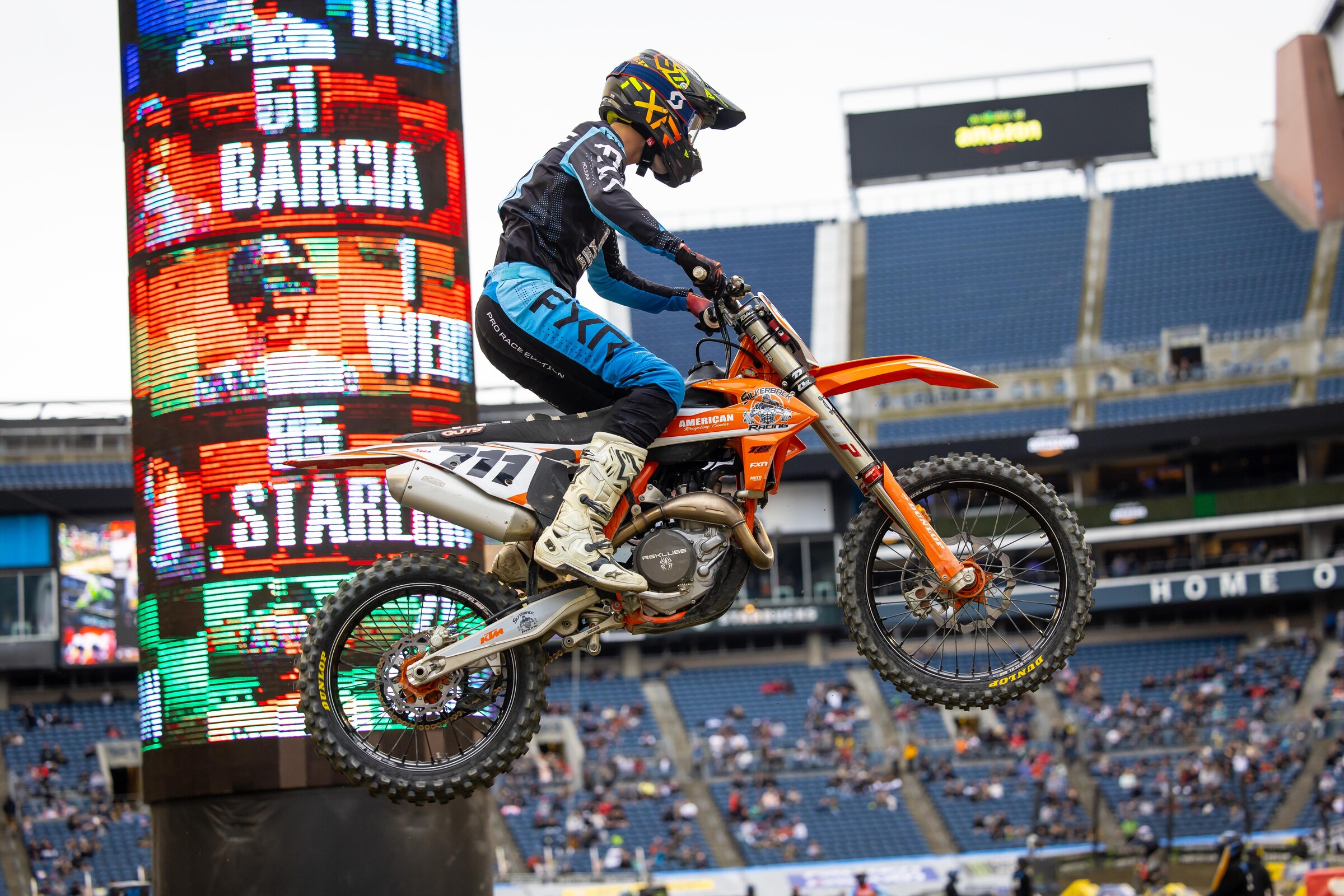 Lane at the Seattle Supercross.