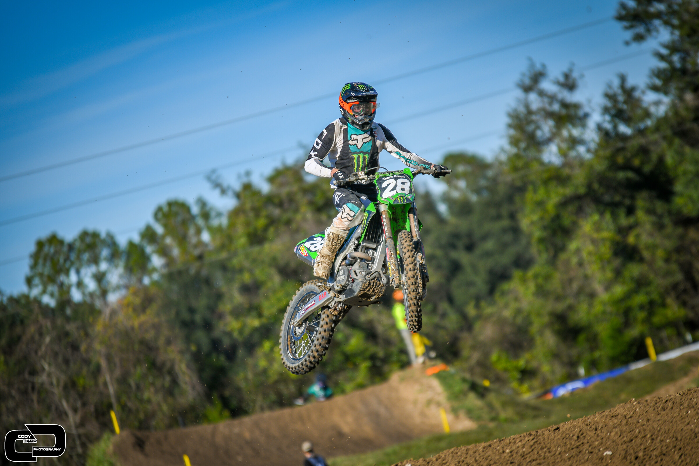 Preston Boespflug at the 2021 THOR Mini O's.