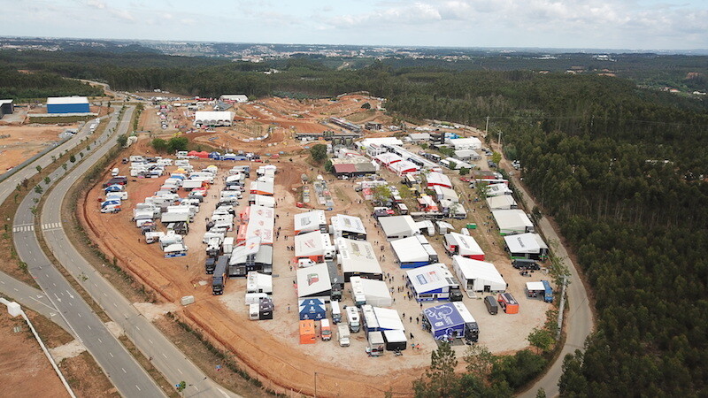 Agueda track layout.