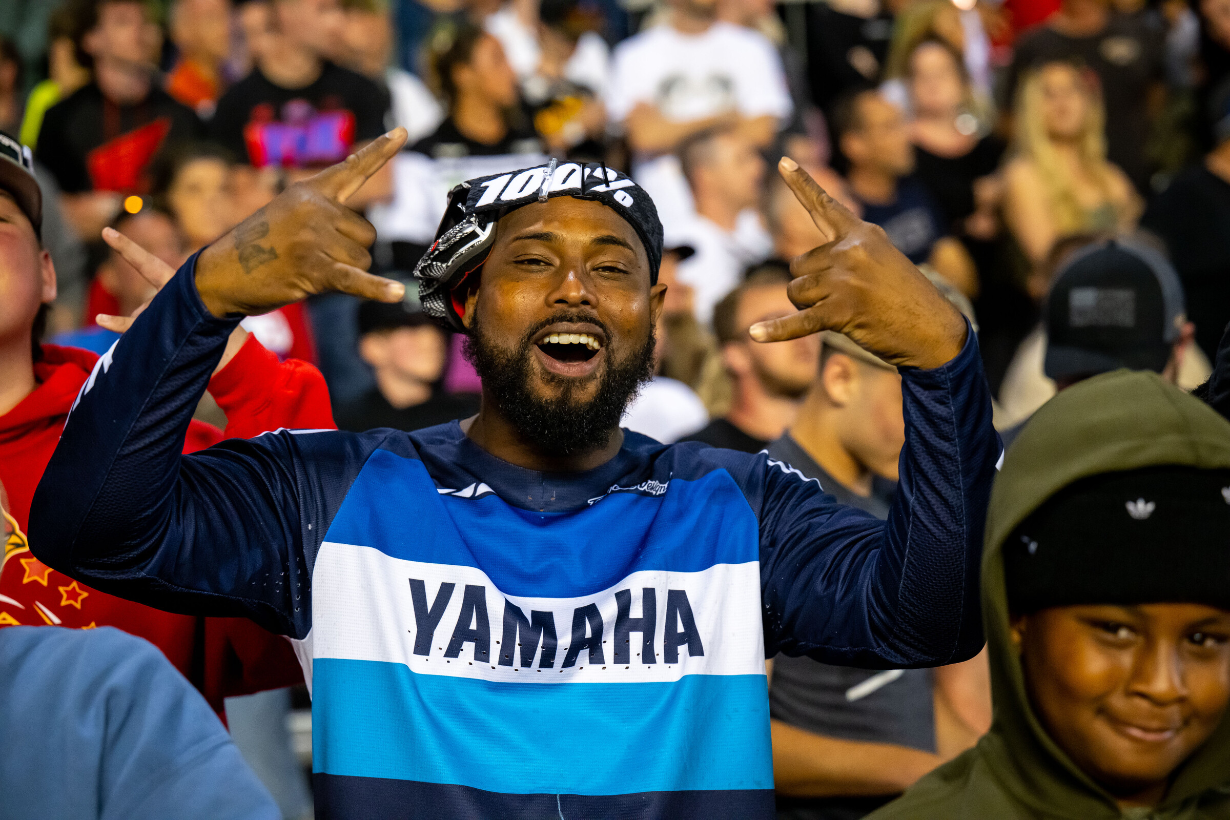 Enthusiastic supercross fans came out in droves at Bike Week.