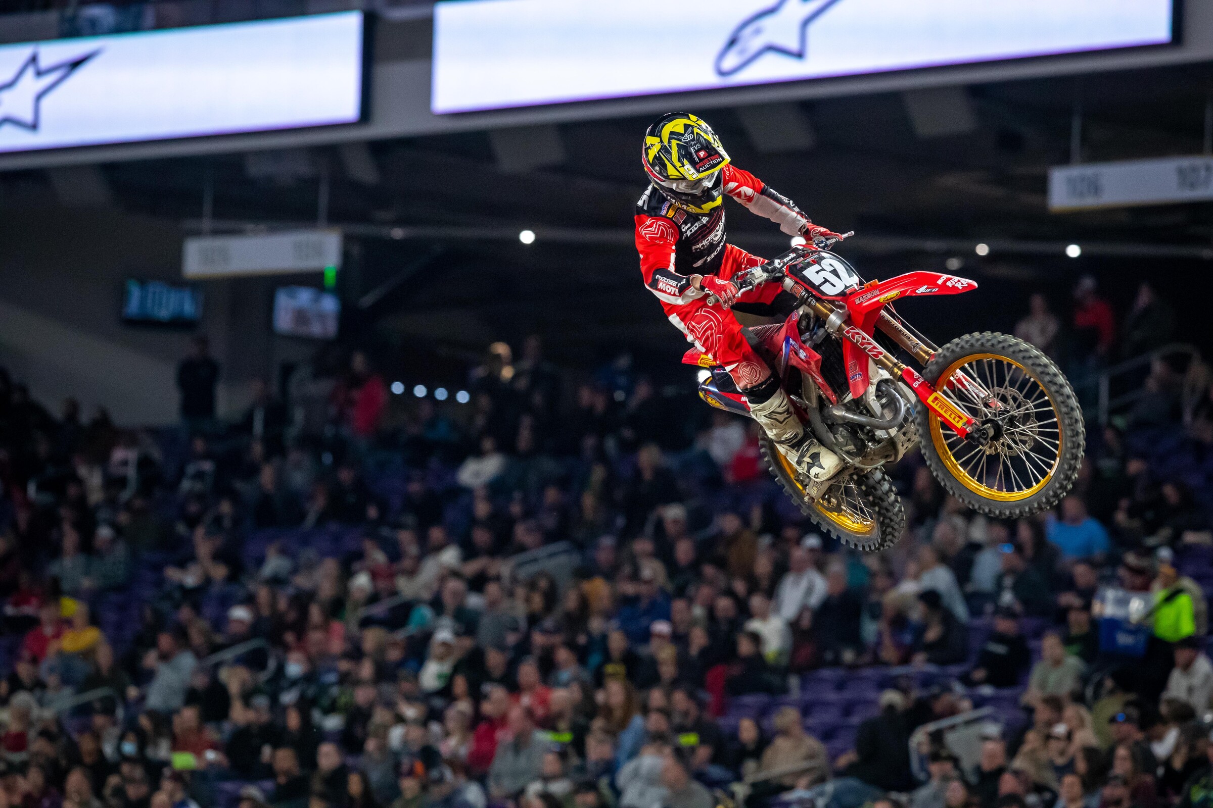Kyle Peters at the Minneapolis Supercross.