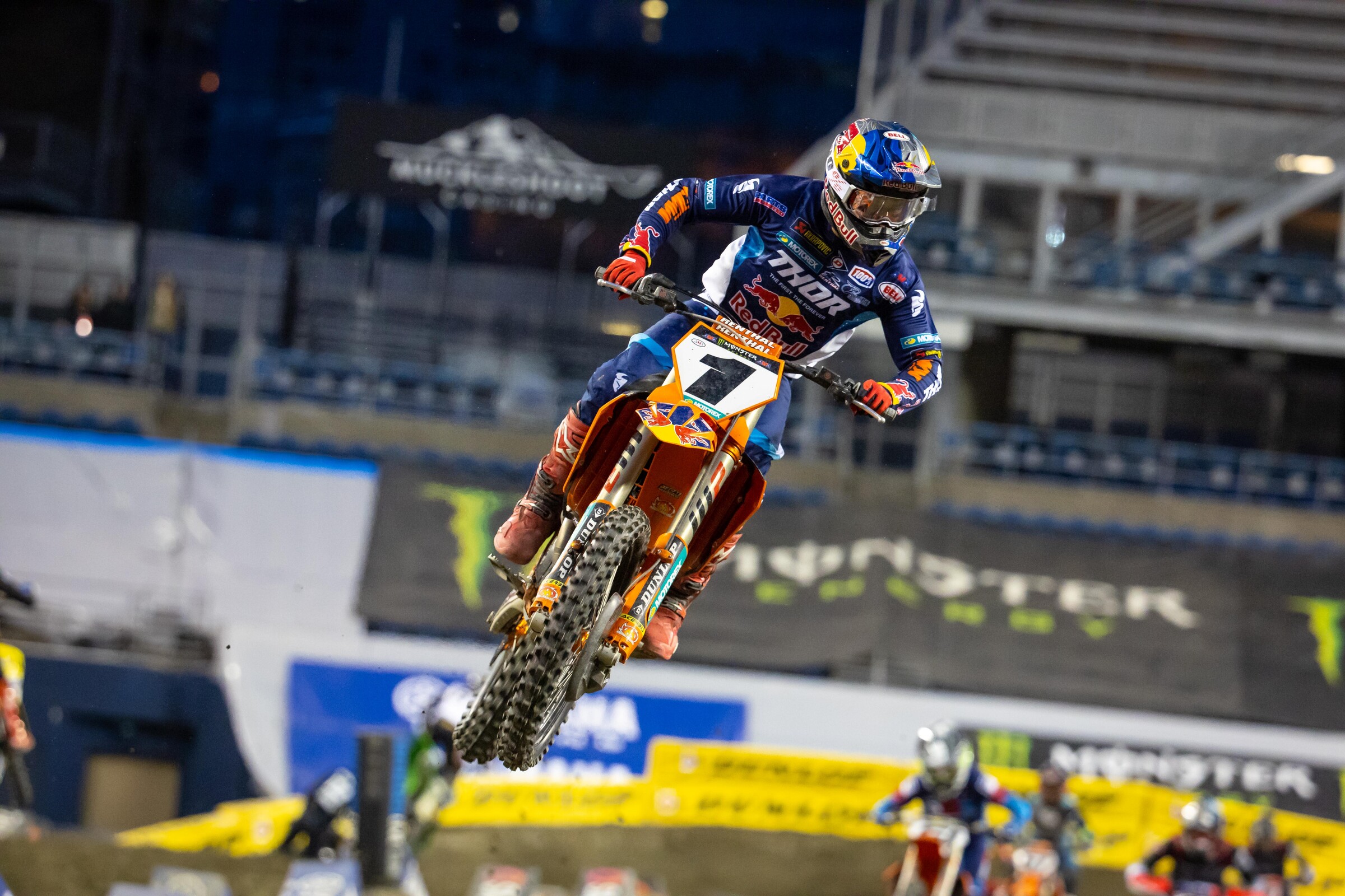 Cooper Webb will be sidelined for the 13th round following a practice crash this week.