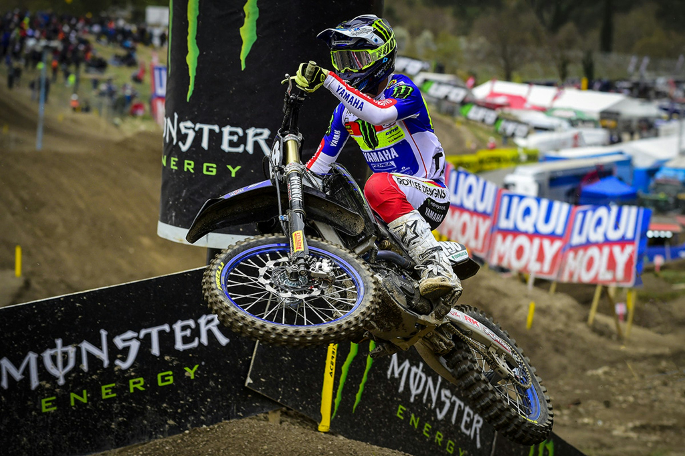 Gajser & Benistant Win Qualifying Races at the MXGP of Trentino