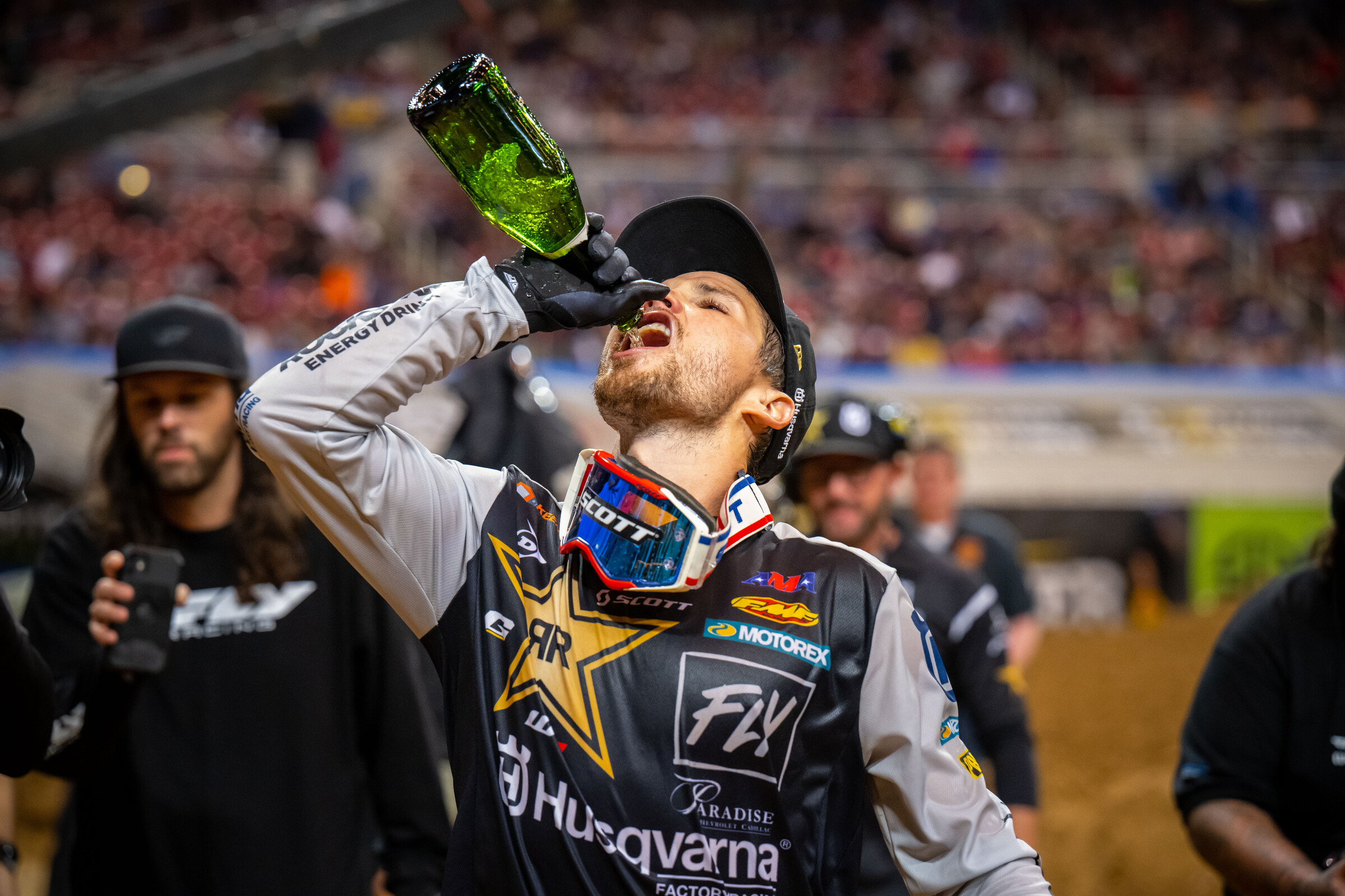 Hampshire's first first in supercross.