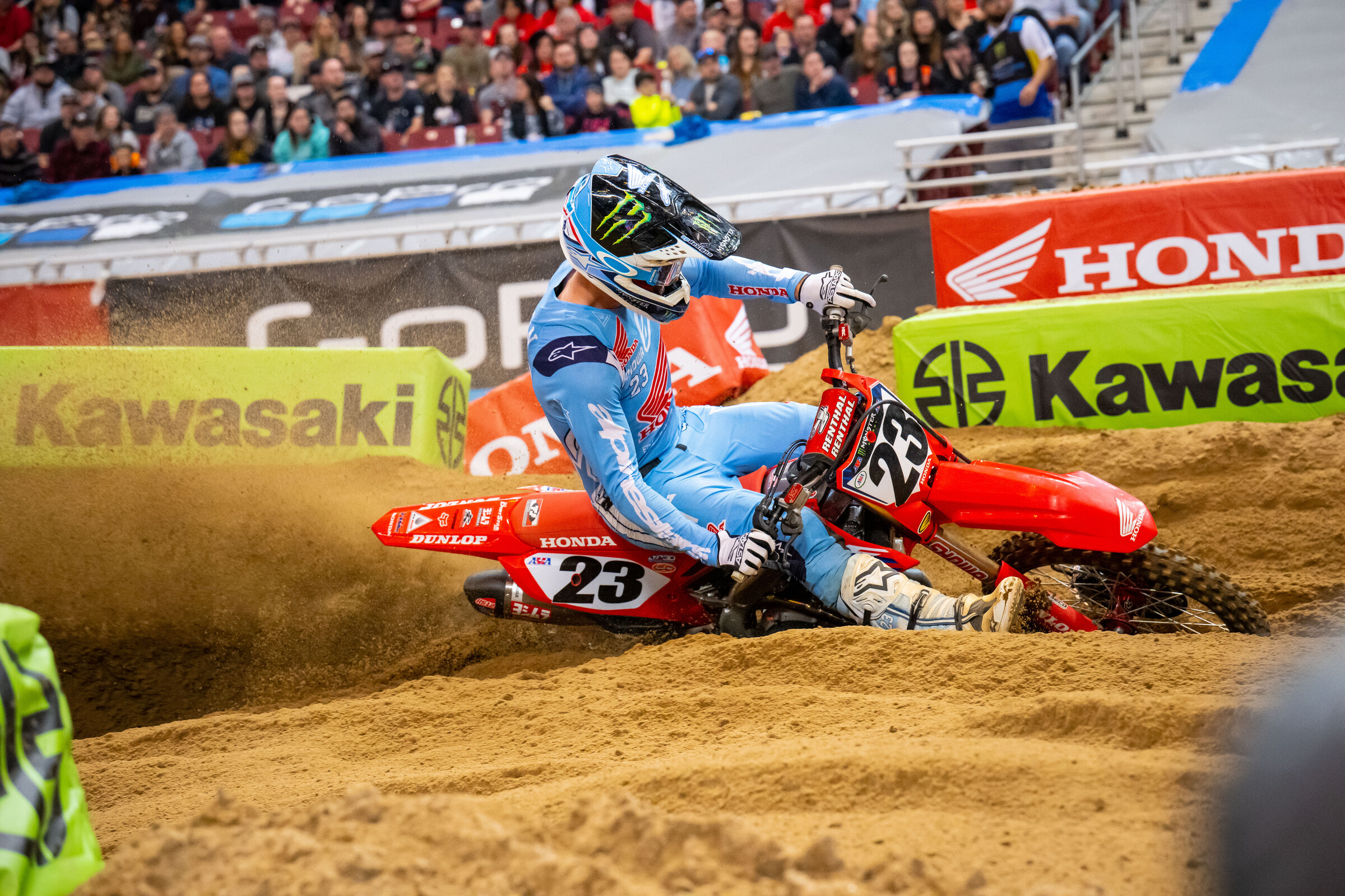 In a crash-filled season, Sexton will take a solid night for second overall.