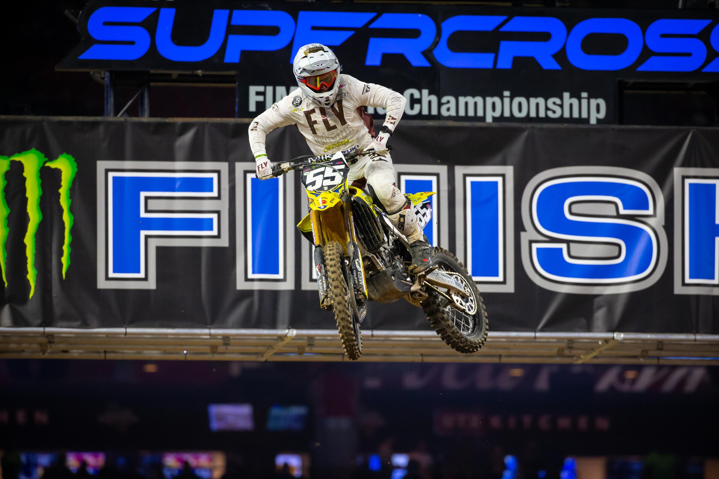 Short at the 2021 Houston 1 Supercross.